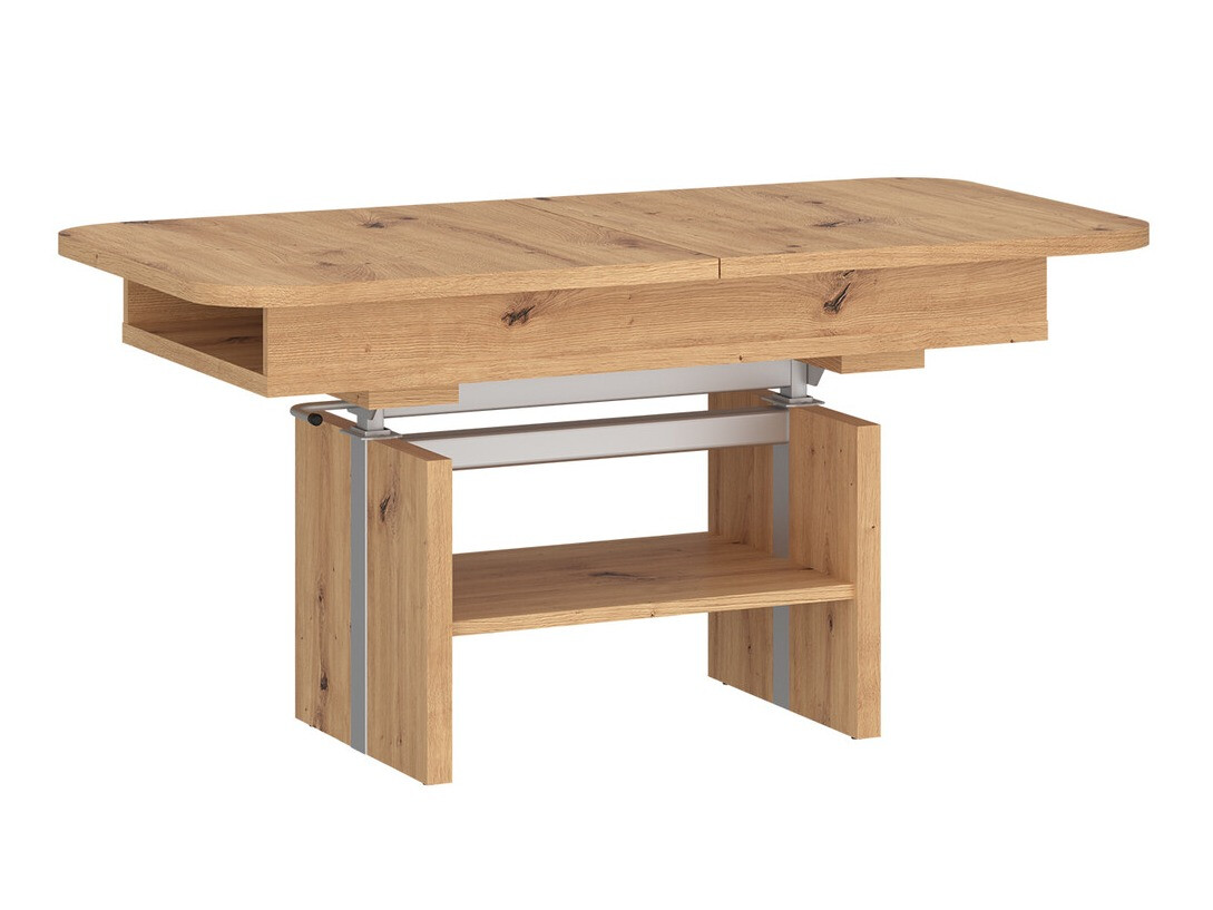 Transformeerbare salontafel Ontario 121 (Artisan eiken)