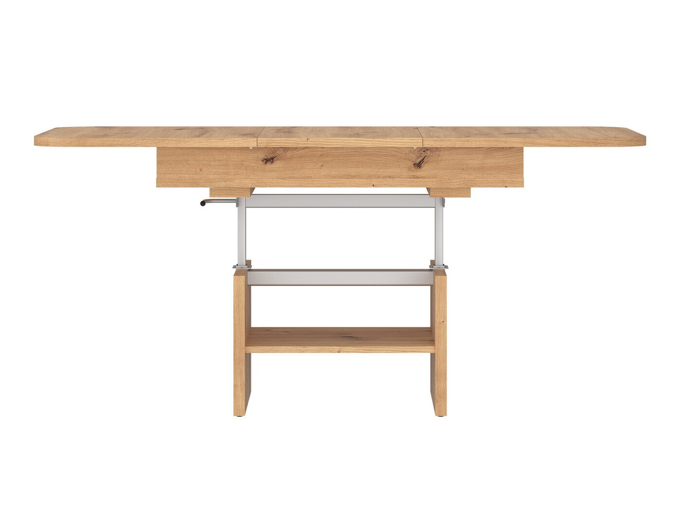 Transformeerbare salontafel Ontario 121 (Artisan eiken)