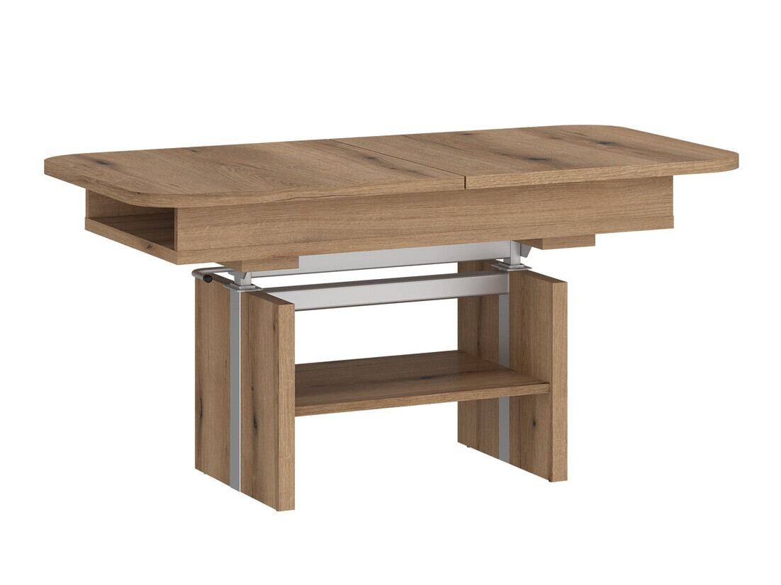 Transformeerbare salontafel Ontario 121 (Eiken)