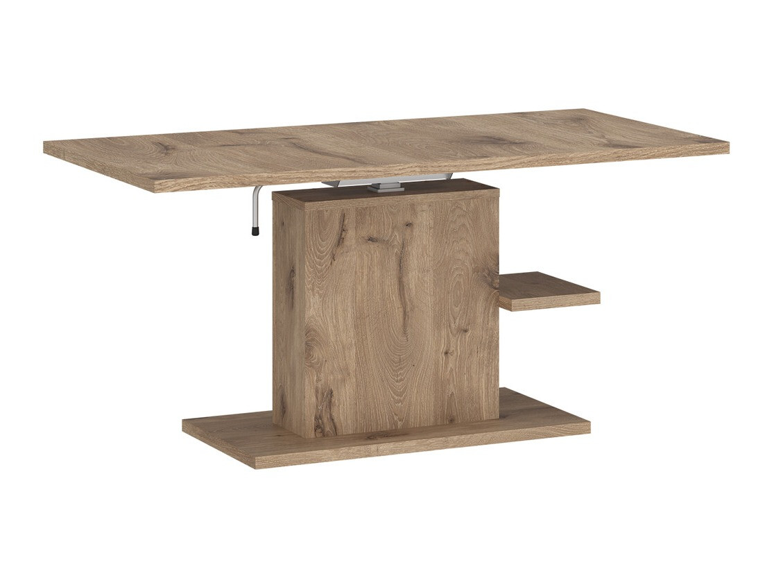 Transformeerbare salontafel Ontario 122 (Donkere eik)