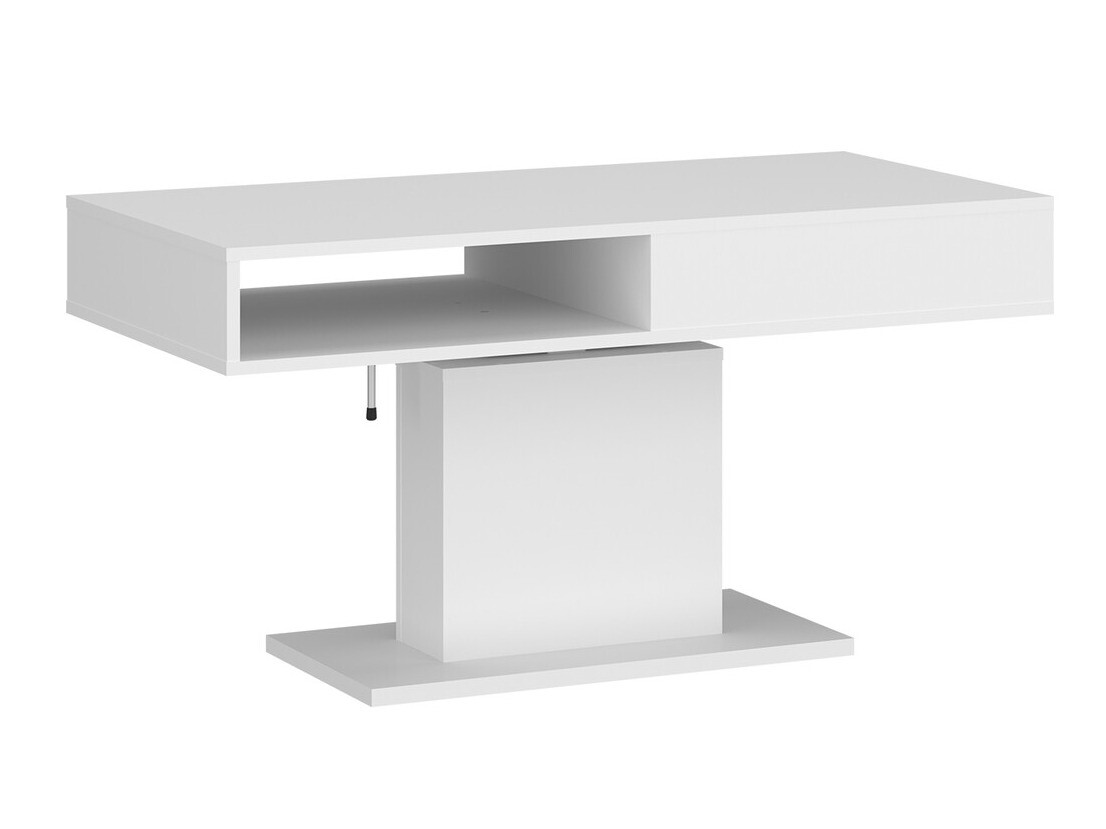 Transformeerbare salontafel Ontario 124 (Wit)