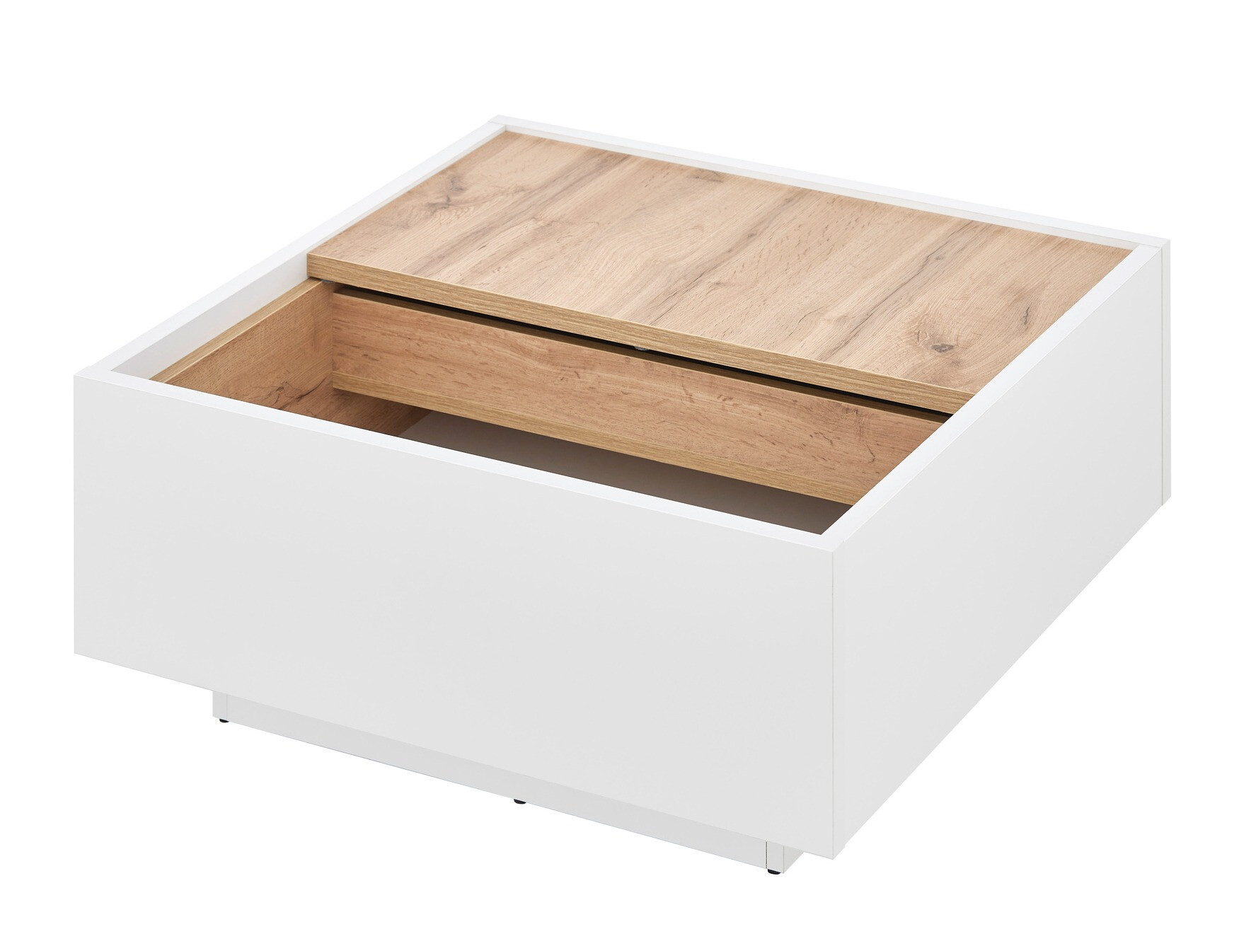 Salontafel Avimavi 109 (Wit + Wotan eik)