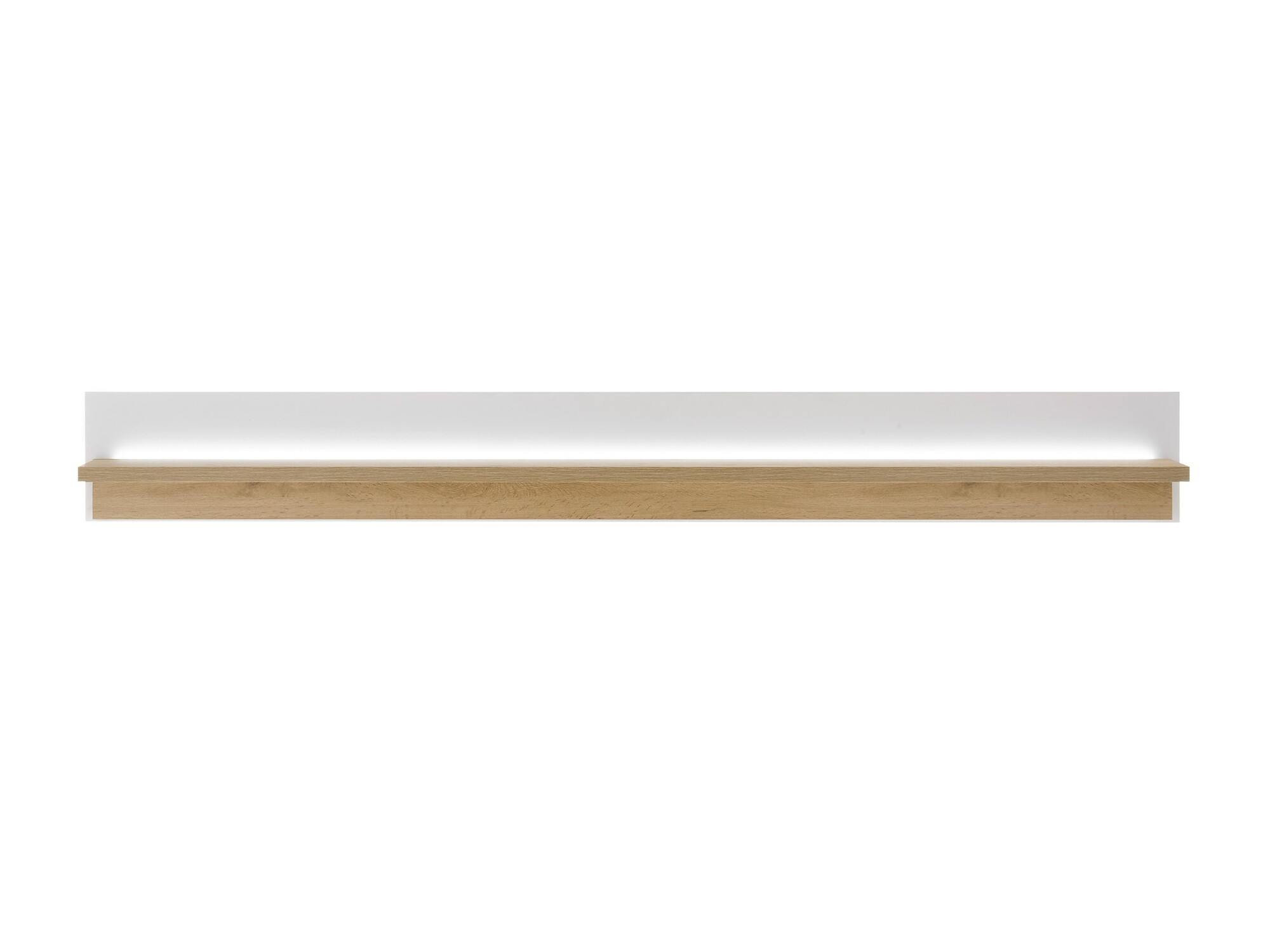 Wandplank Avimavi 111 (Wit + Wotan eik)