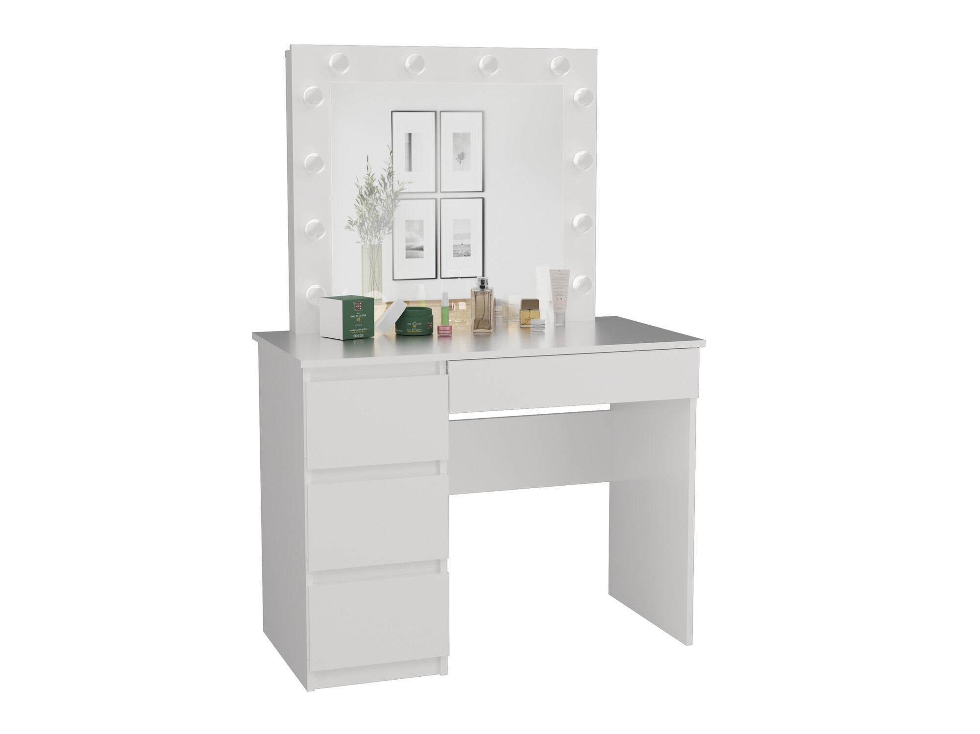 Kaptafel Mandeville 156 (Wit)