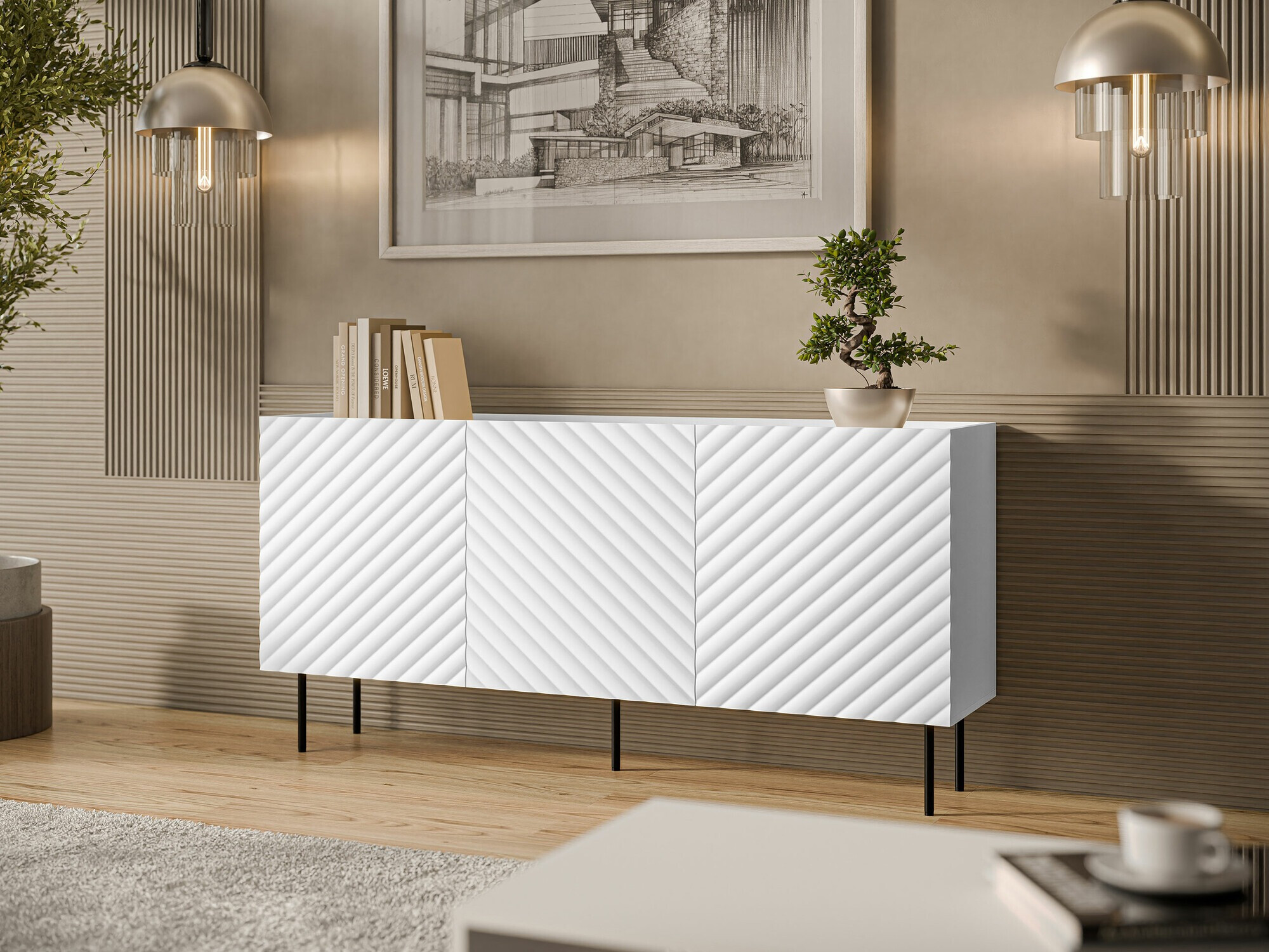 Dressoir Sillen (Wit)