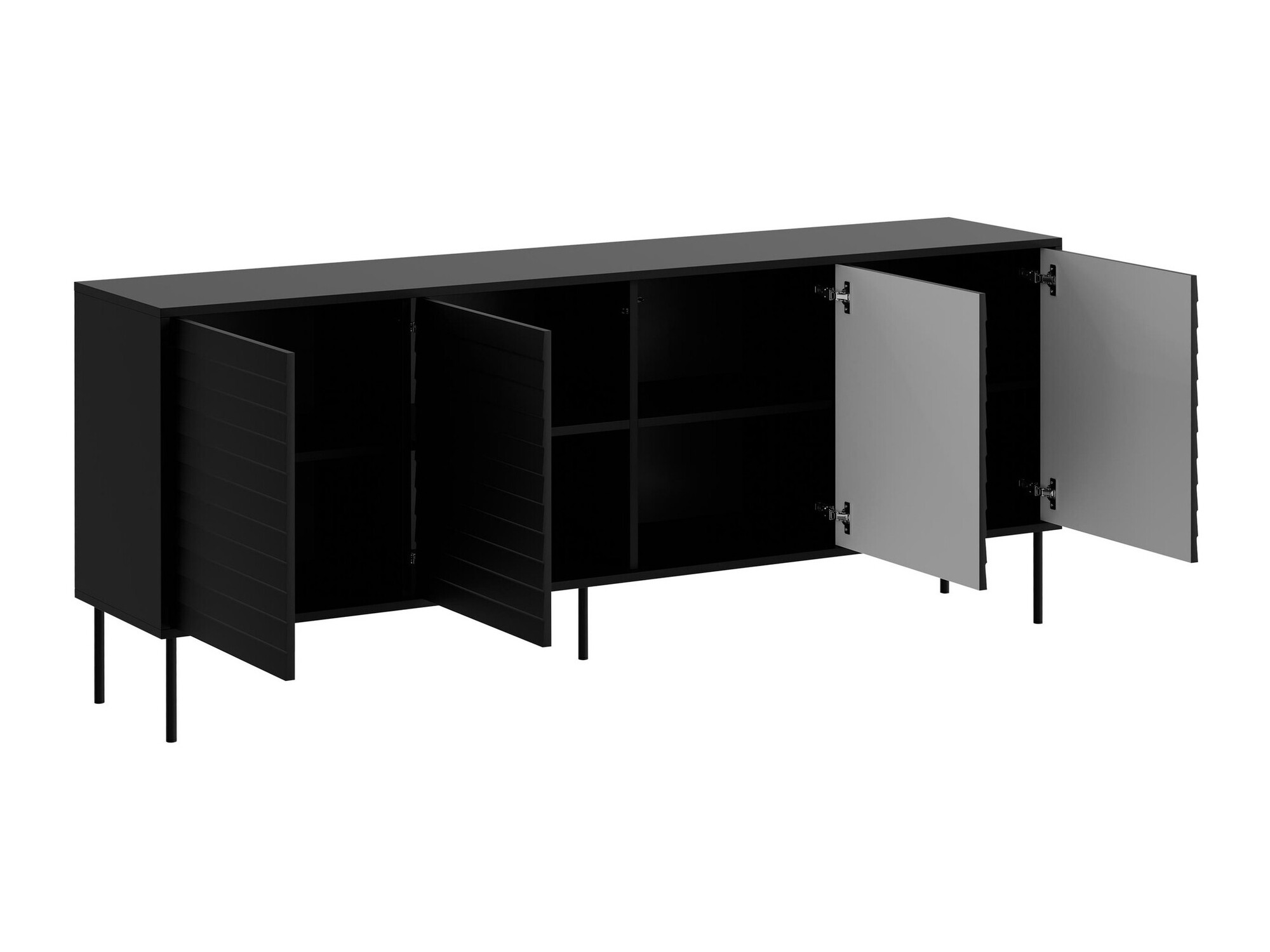 Dressoir Flosoru 102 (Zwart)