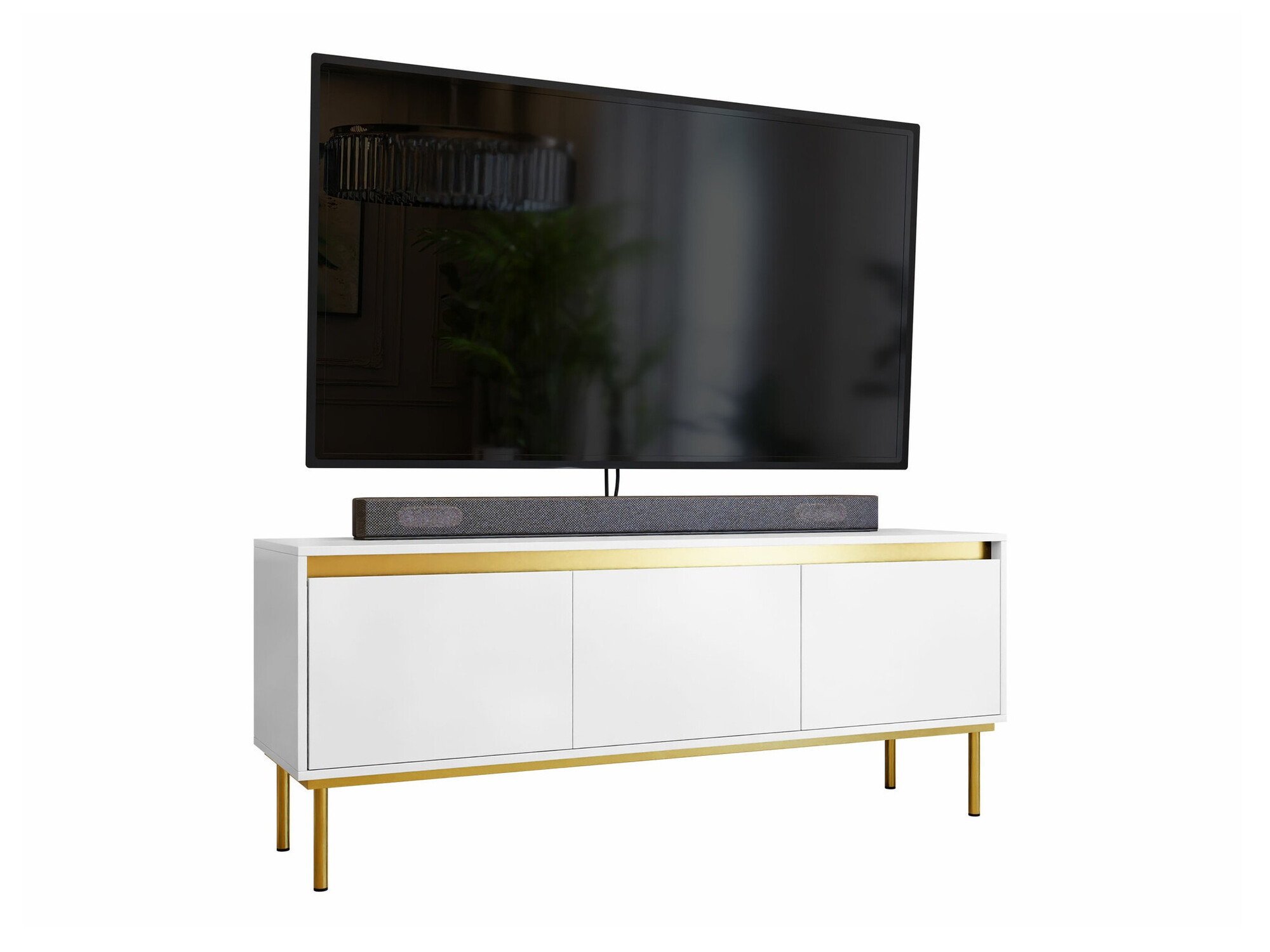TV-meubel Comfivo Betula (Wit)