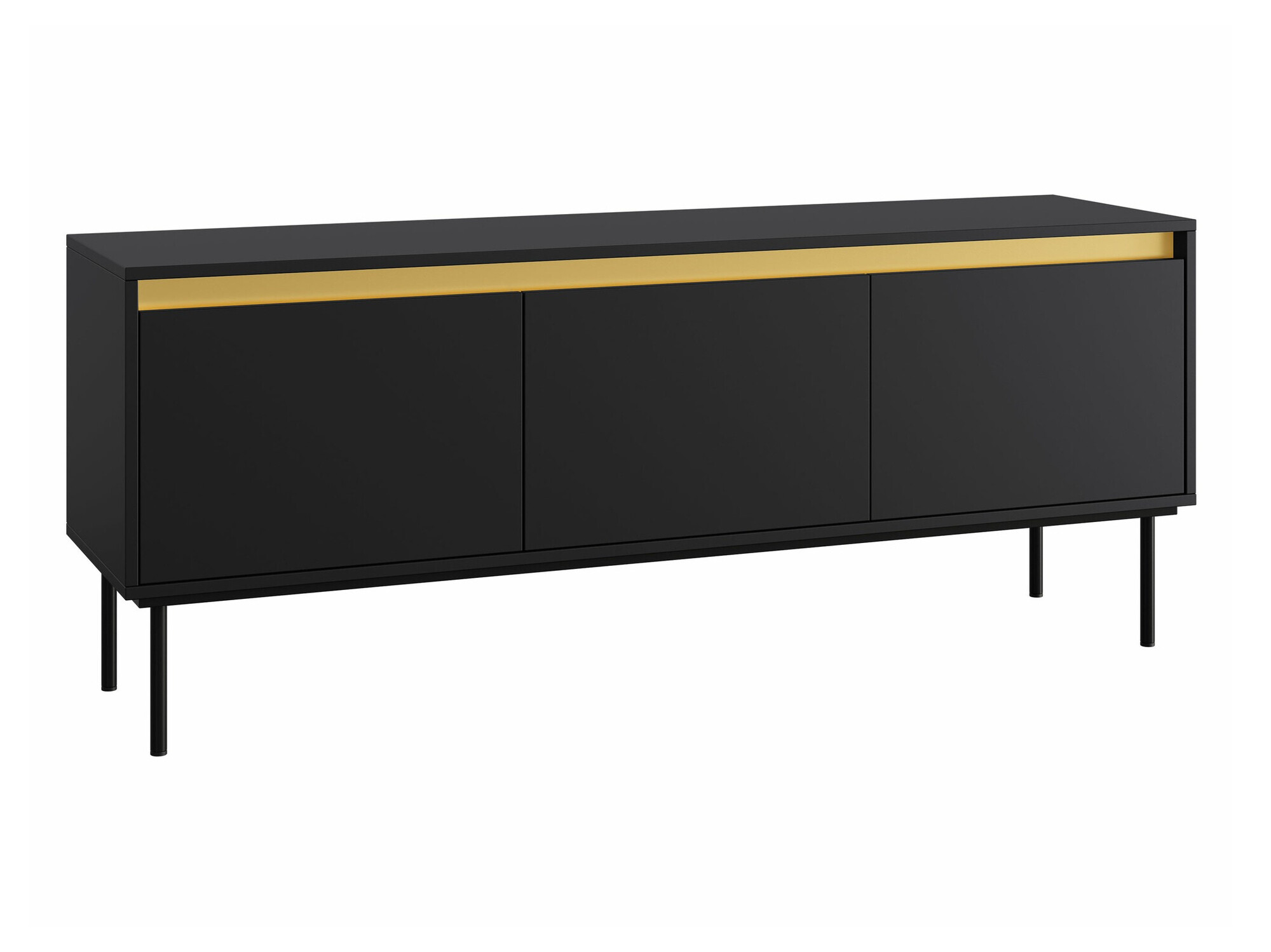 TV-meubel Comfivo Betula (Zwart)