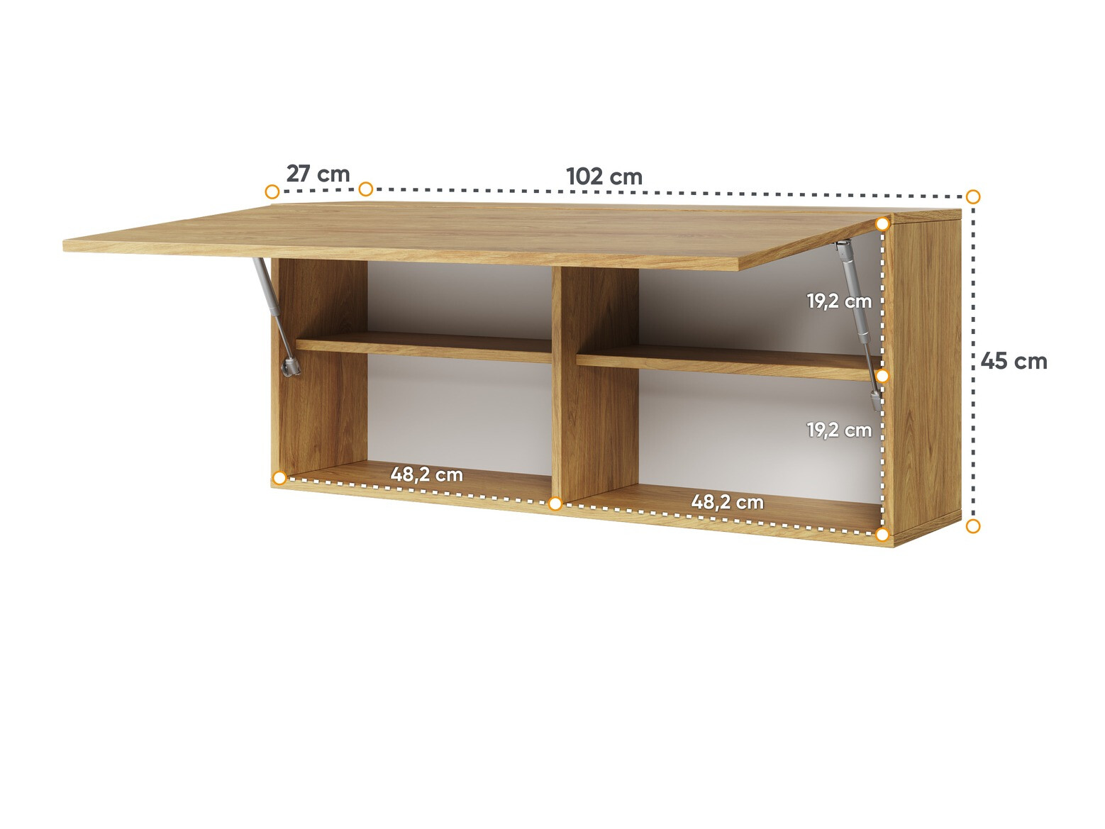 Wandkast Orlbale 137