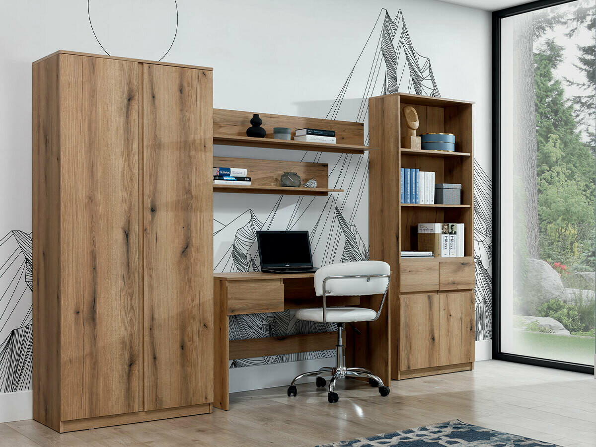 Wandplank Catelbi 110 (Eiken)