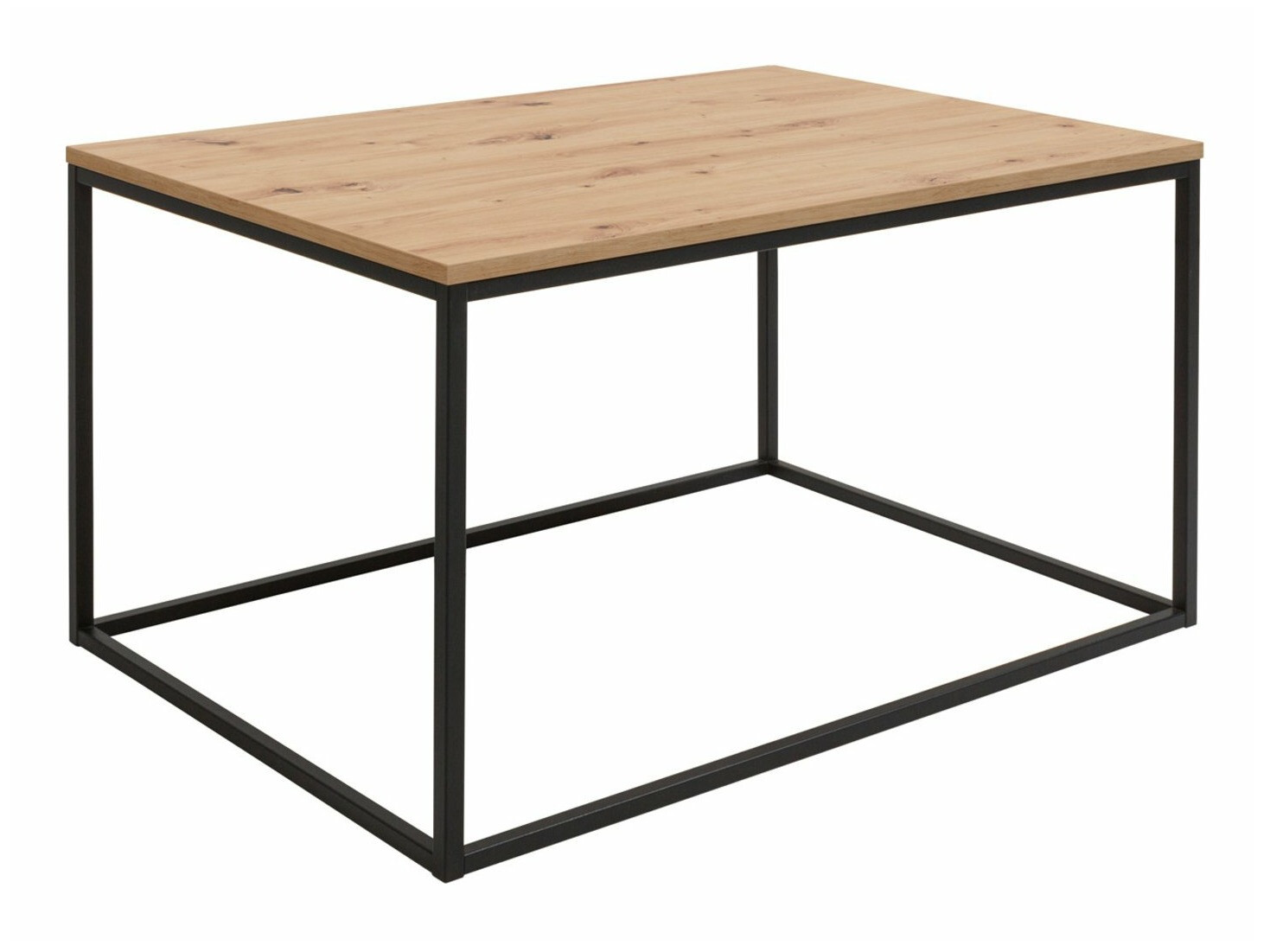 Salontafel Boston 255 (Artisan eiken + Zwart)