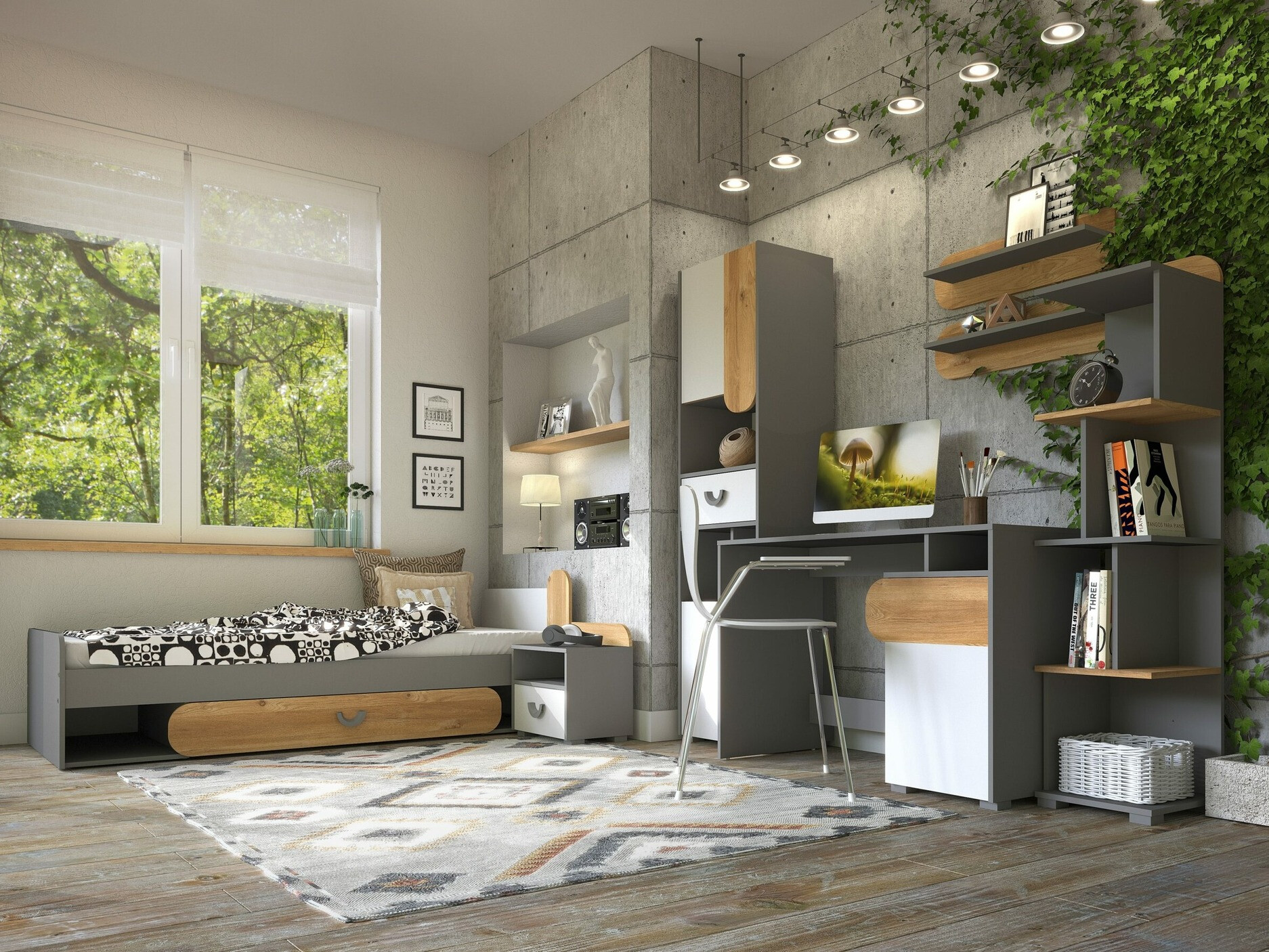 Boekenkast Lomteo 104