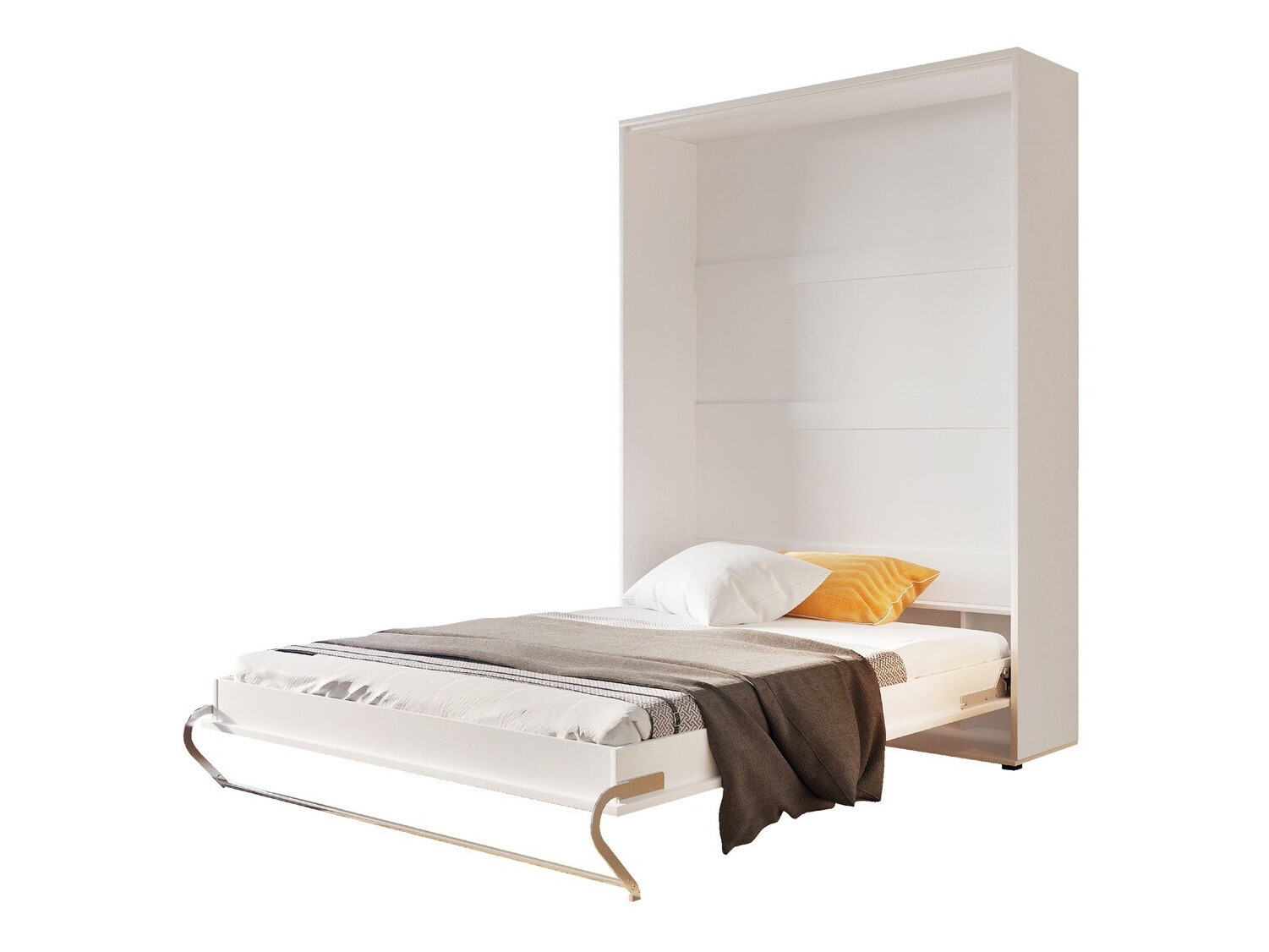 Meubelset Concept Pro Lenart XI (Glanzend wit + Wit)