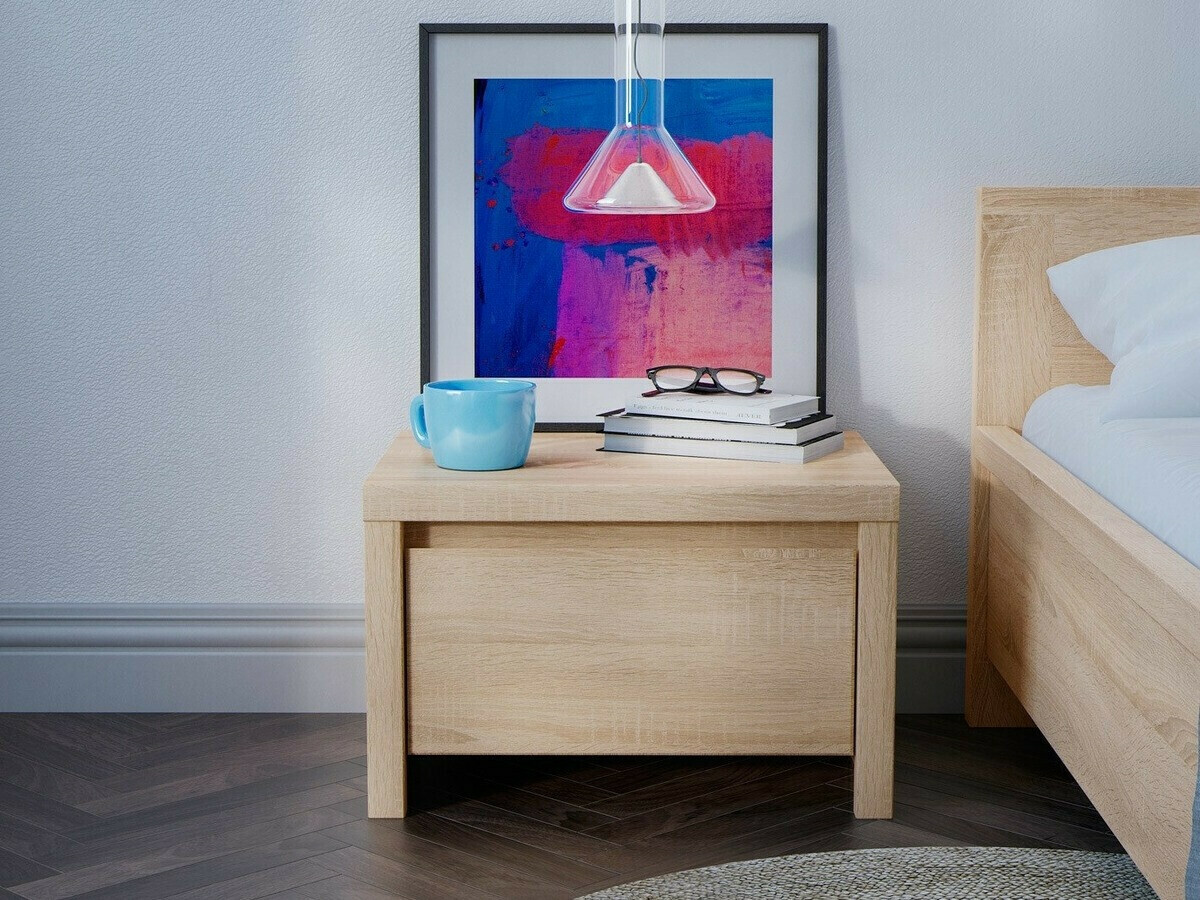 Nachtkastje Nolroma 102 (Sonoma eik)