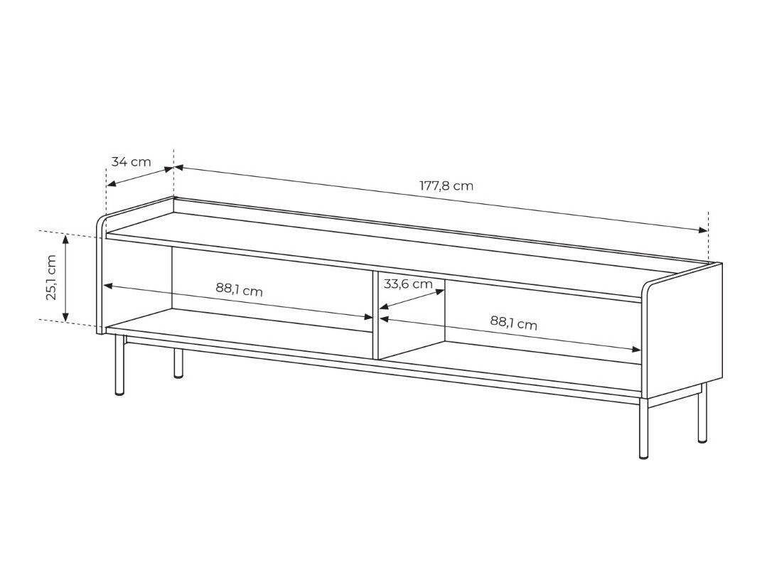 TV-meubel Cortoli 104