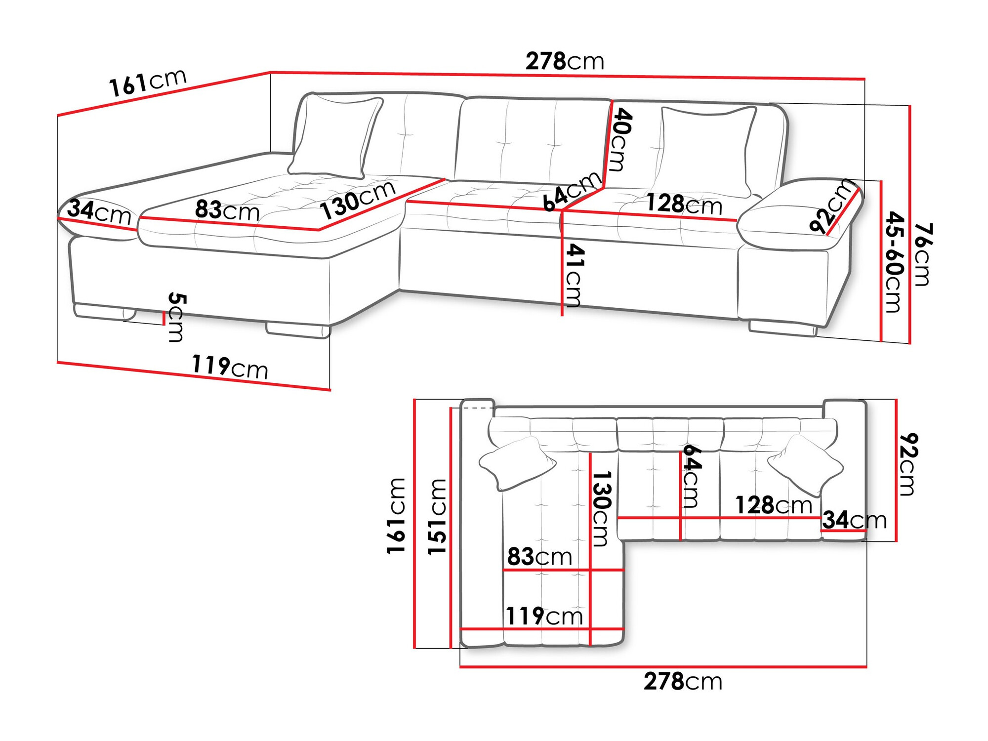 Hoekbank Comfivo 219 (Tracy 211.01)