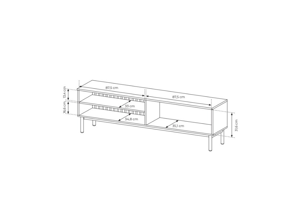 TV-meubel Livmave 105