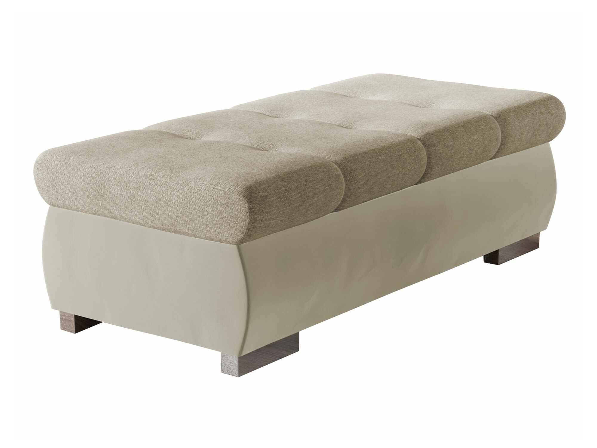 Gestoffeerde hocker Comfivo 123 (Magic Velvet 2201 + Matana 17)