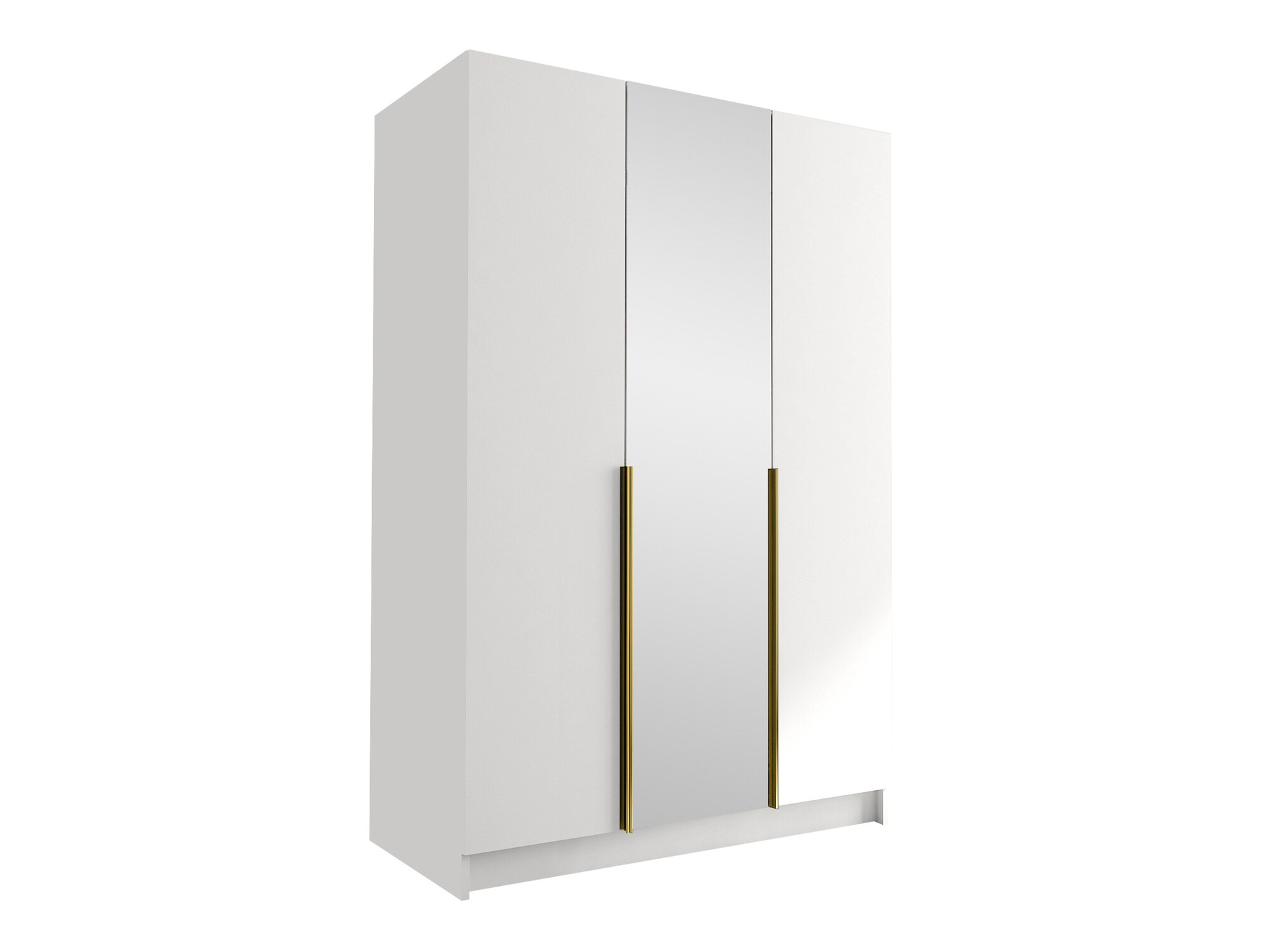 Kledingkast Closico Decoron II (Wit + Gouden)