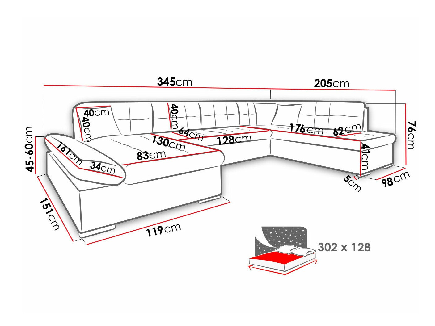 Hoekbank Comfivo 173 (Tracy 211.01)