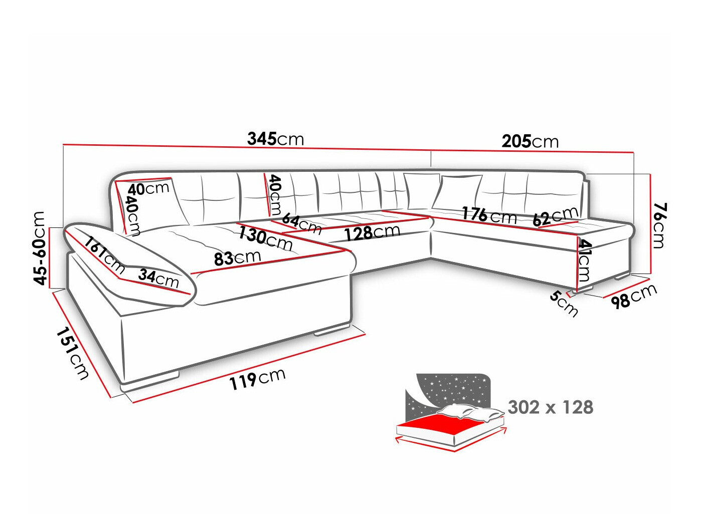 Hoekbank Comfivo 173 (Tracy 211.03)