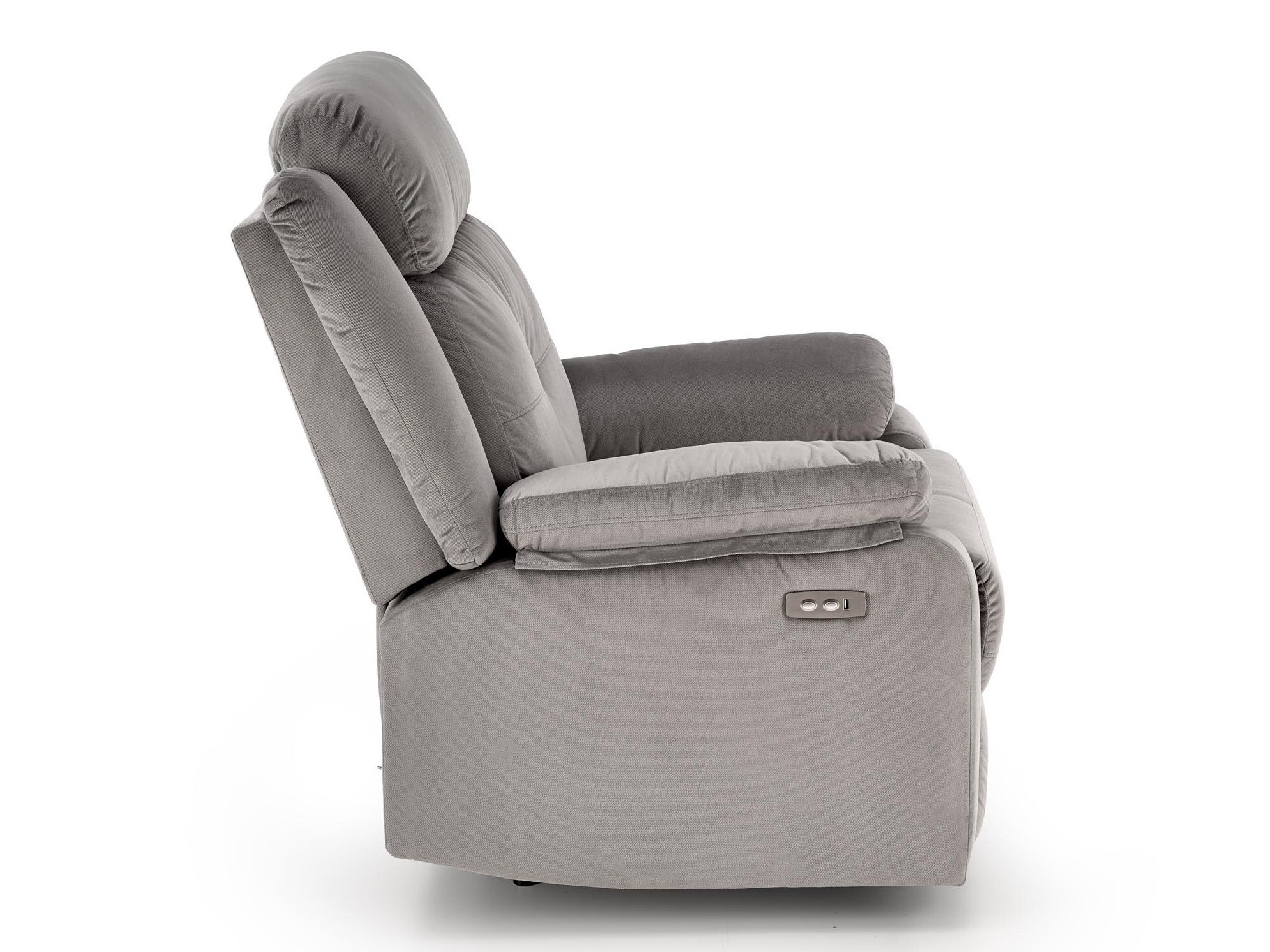 Relaxfauteuil Houston 1781 (Grijs)