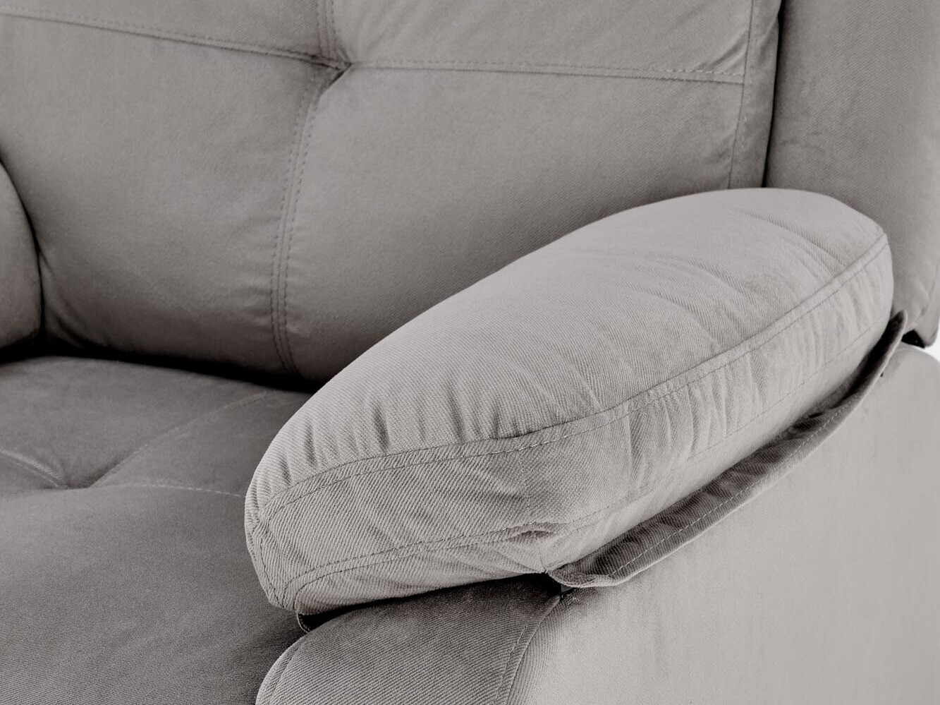 Relaxfauteuil Houston 1781 (Grijs)