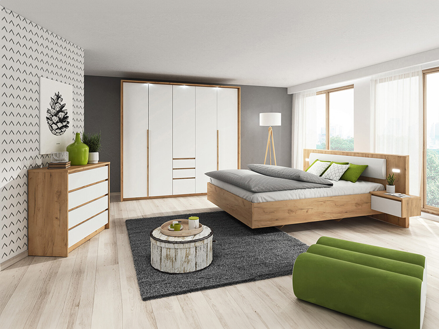 Slaapkamer set Evarenoi 104