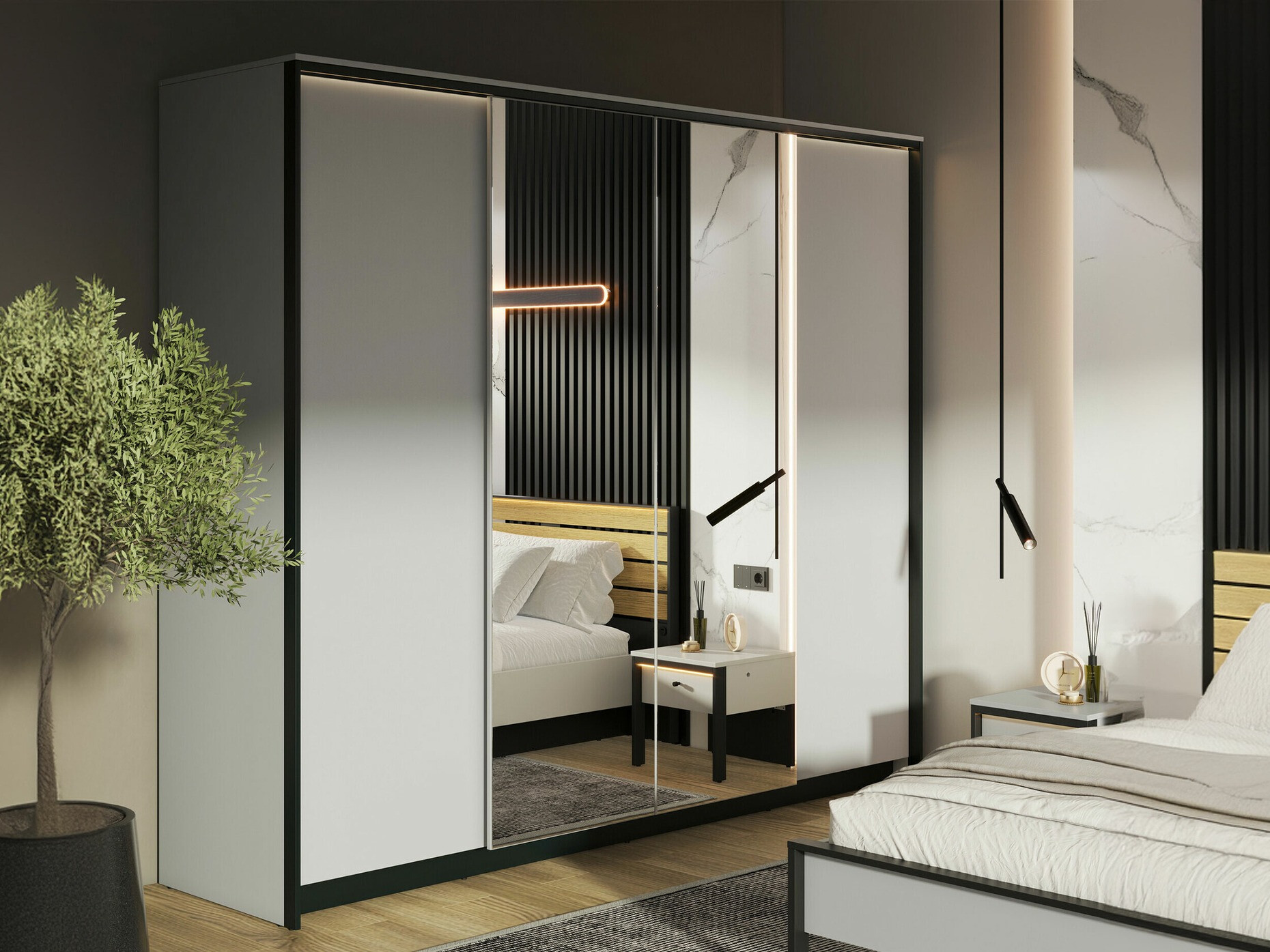 Kledingkast Almela 100