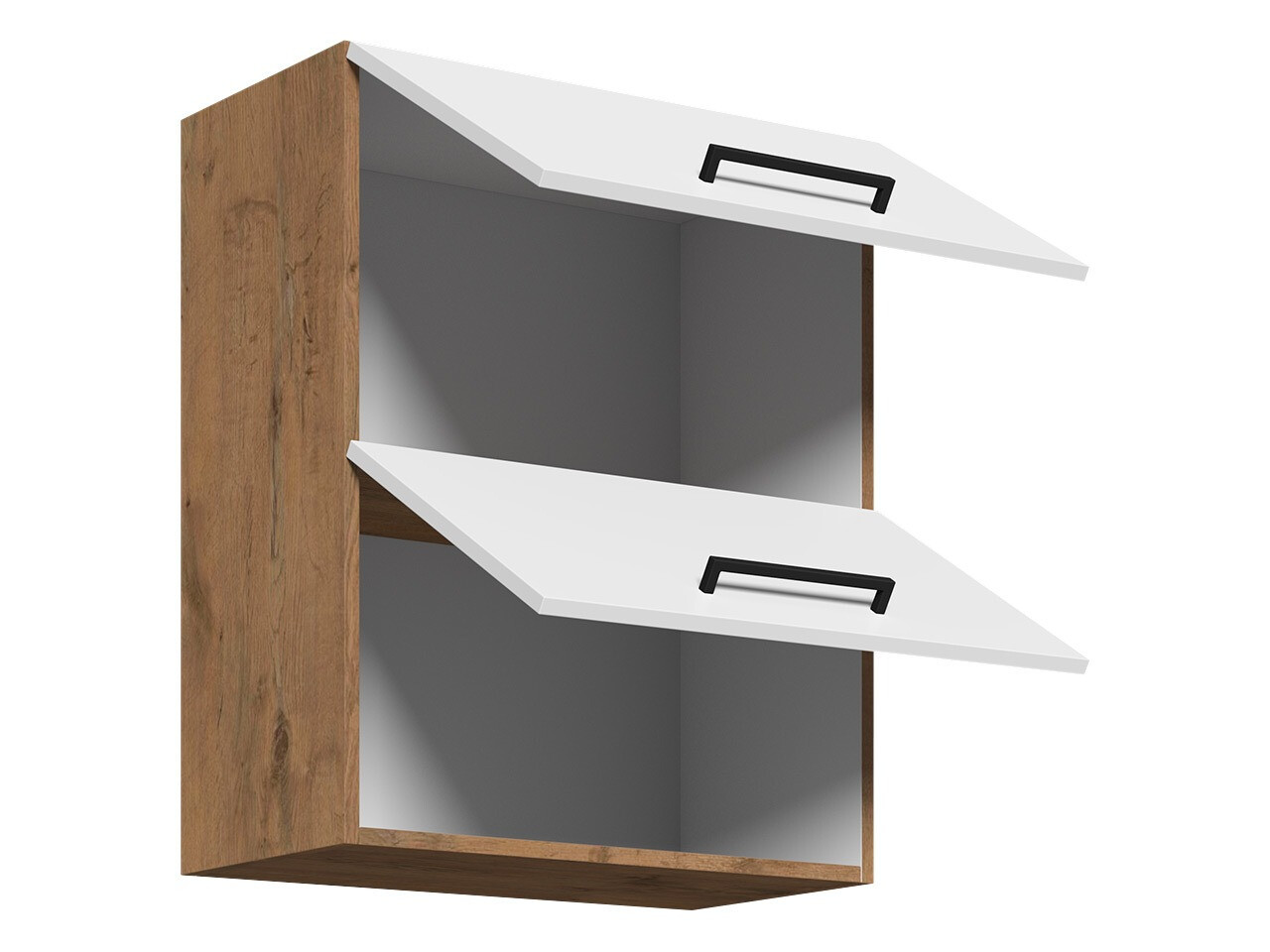 Modulaire wandkast Wood Dark 135