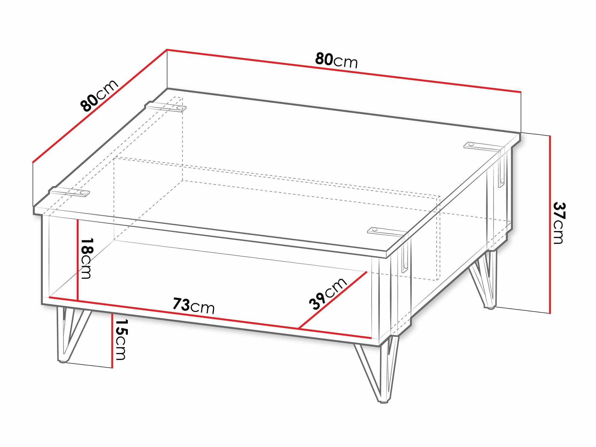 Salontafel Domdele 111