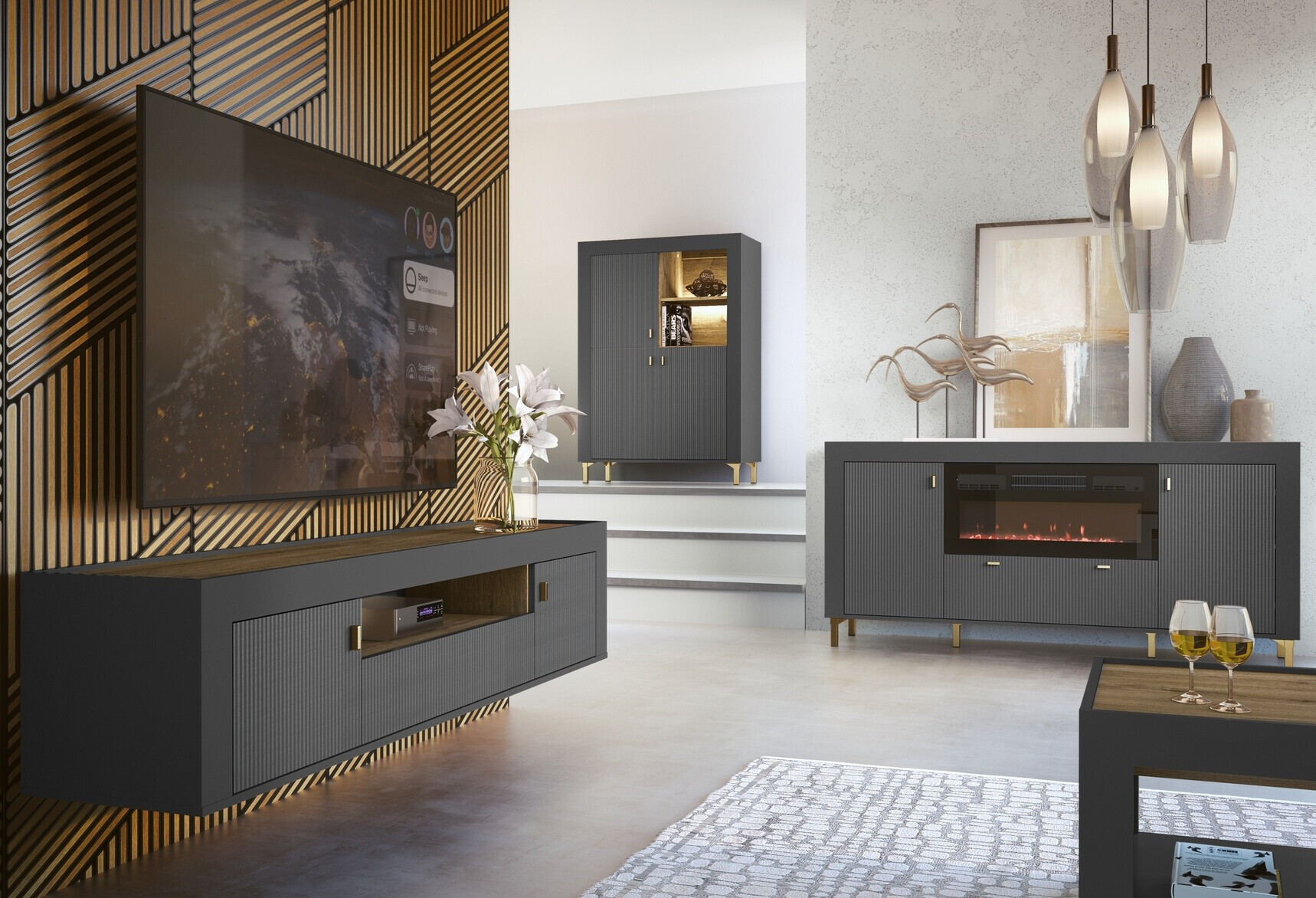 Boekenkast Mormavu 105 (Matzwart)