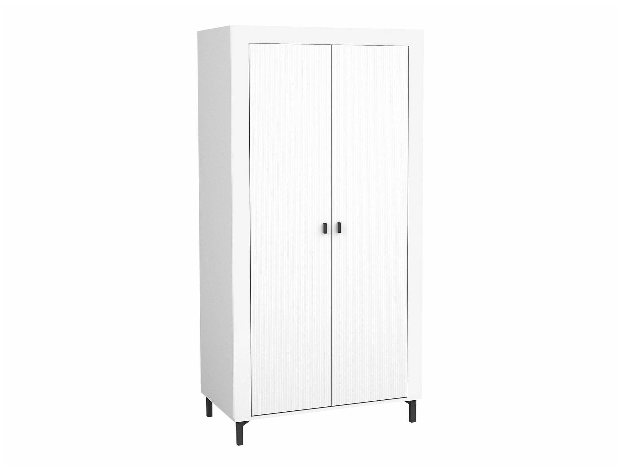 Kledingkast Mormavu 100 (Mat wit)