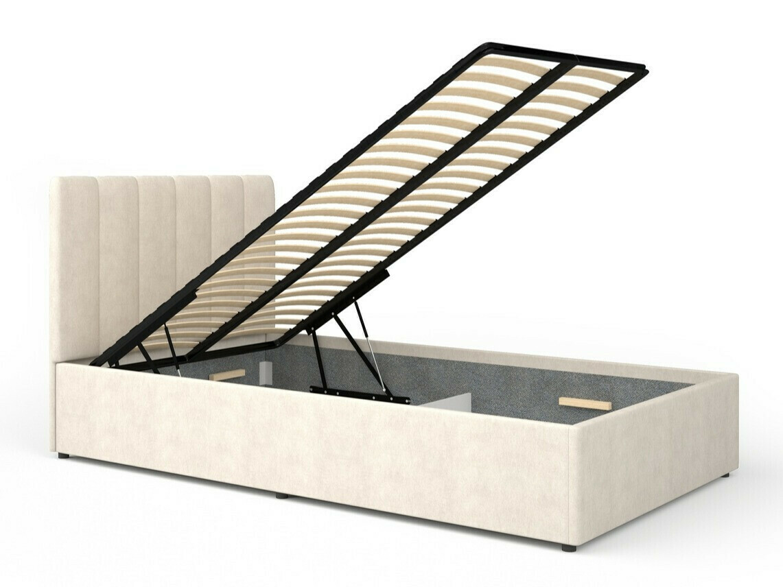 Slaapkamer set Mormavu 112 (Matzwart + Beige)