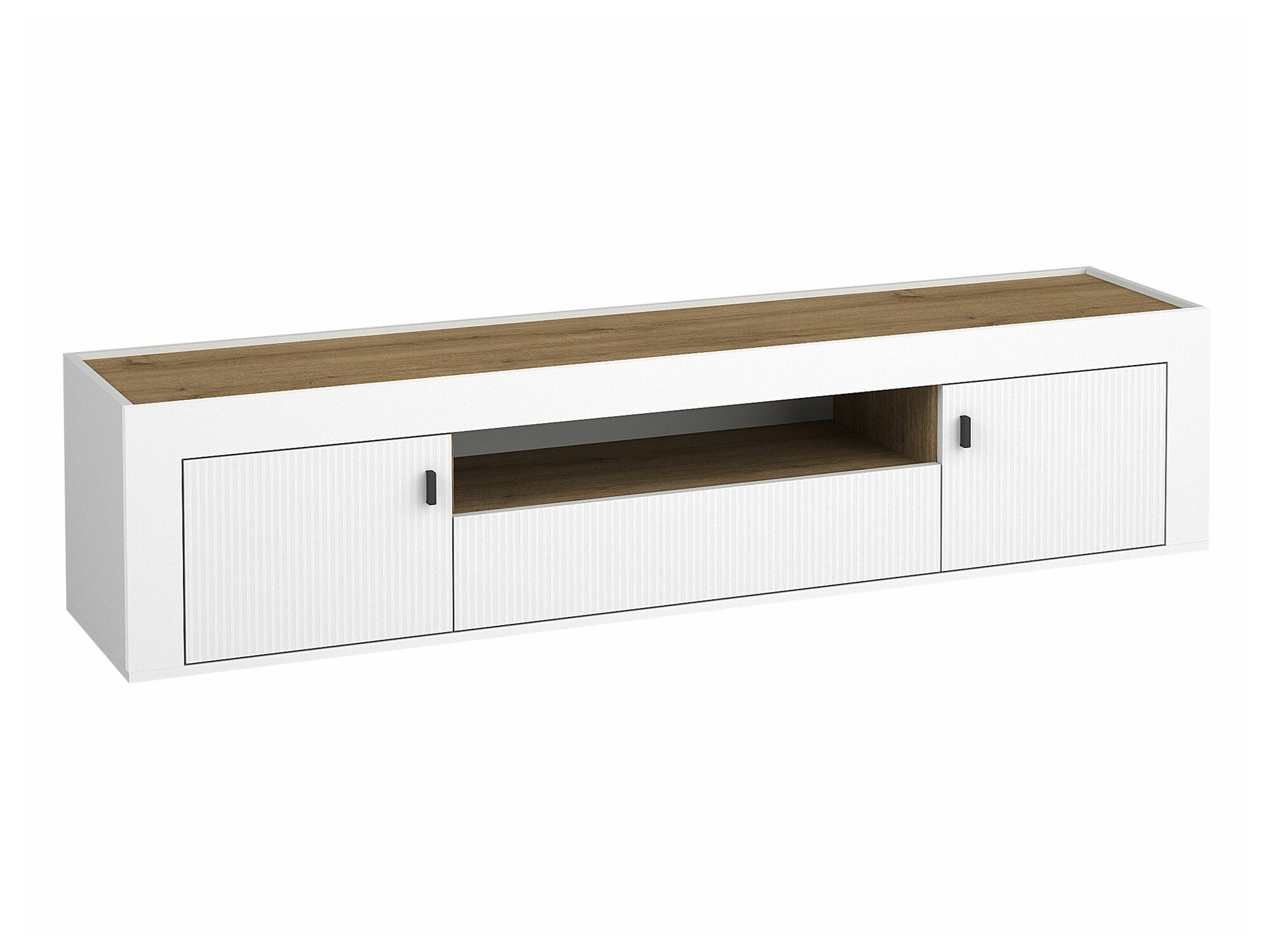 TV-meubel Mormavu 106 (Mat wit)