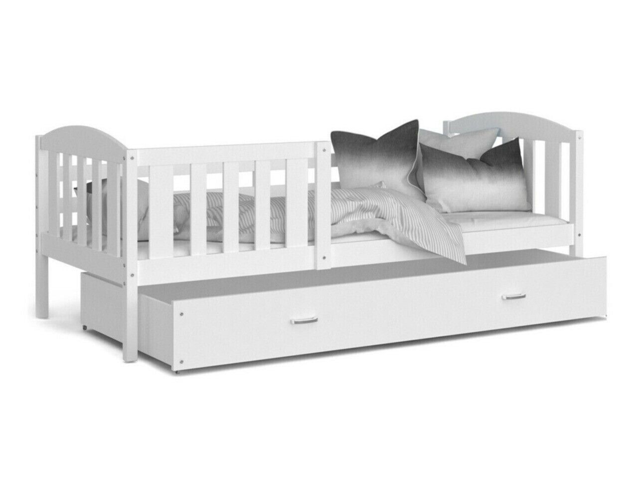 Bed Aurora 126 (Wit)