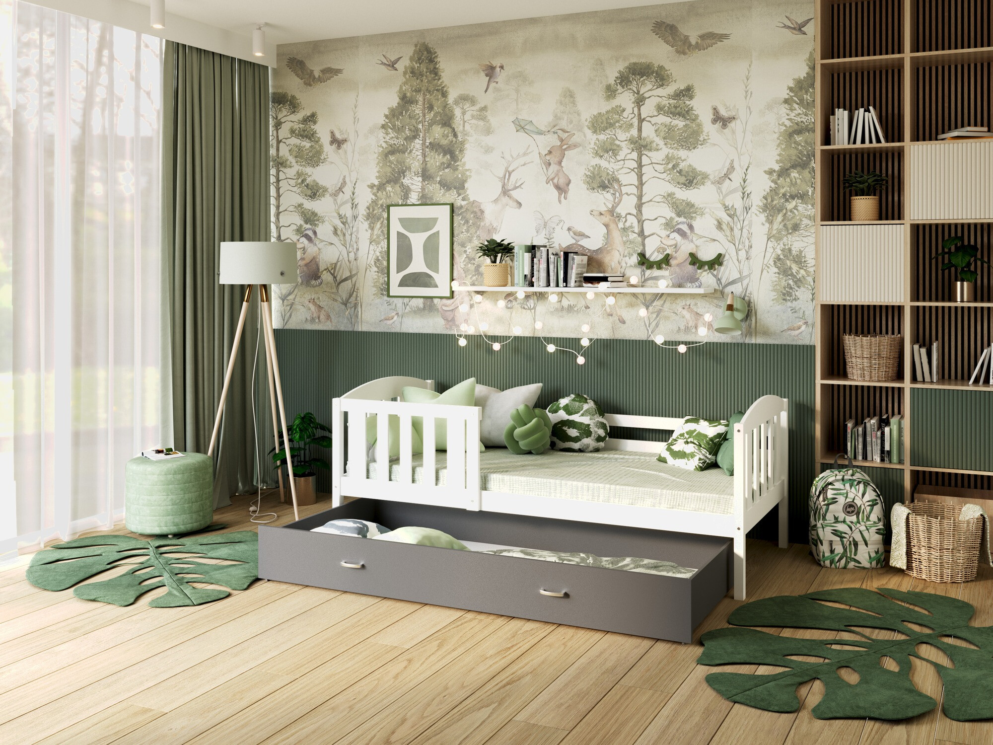 Bed Aurora 126 (Wit)