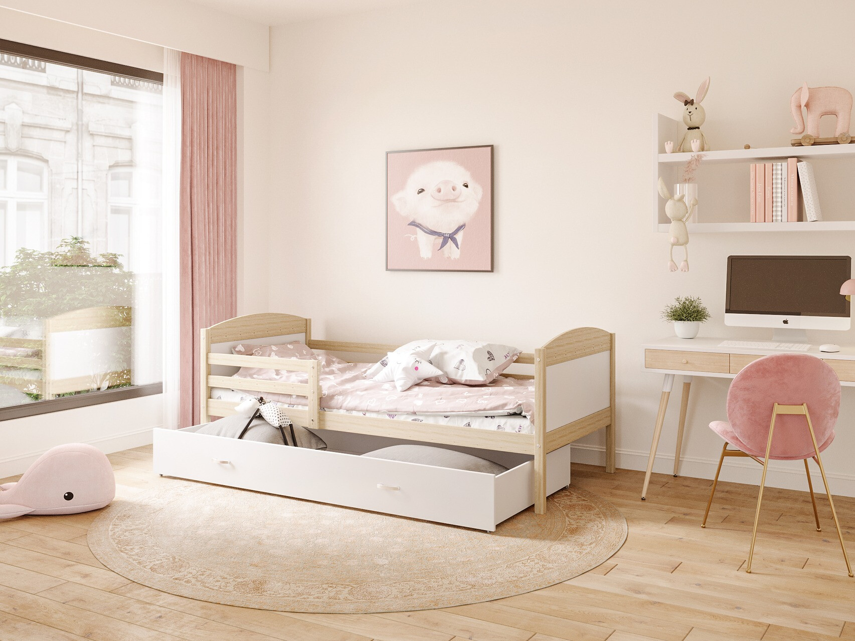 Bed Aurora 127 (Grenen)