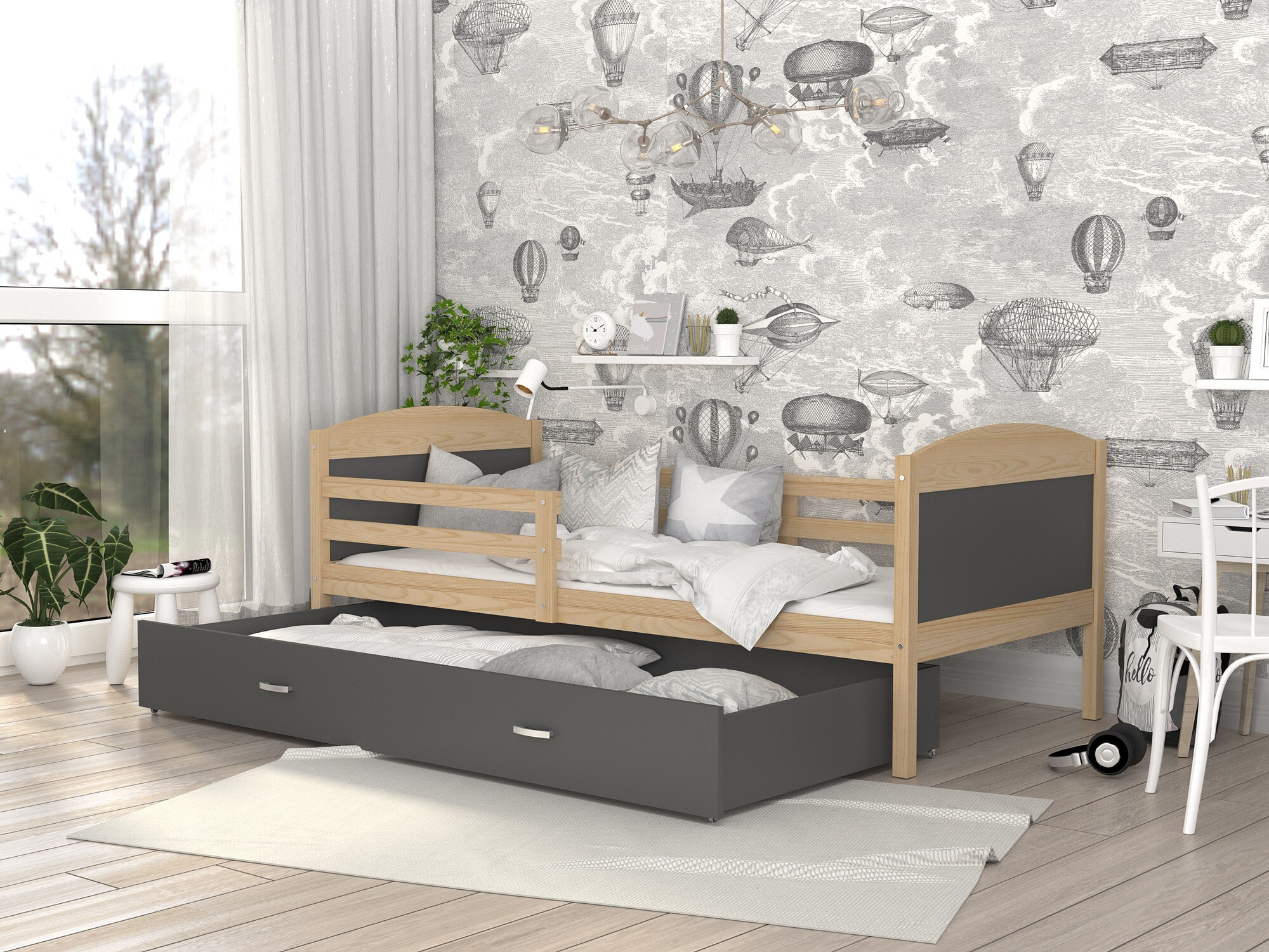Bed Aurora 128 (Grenen)