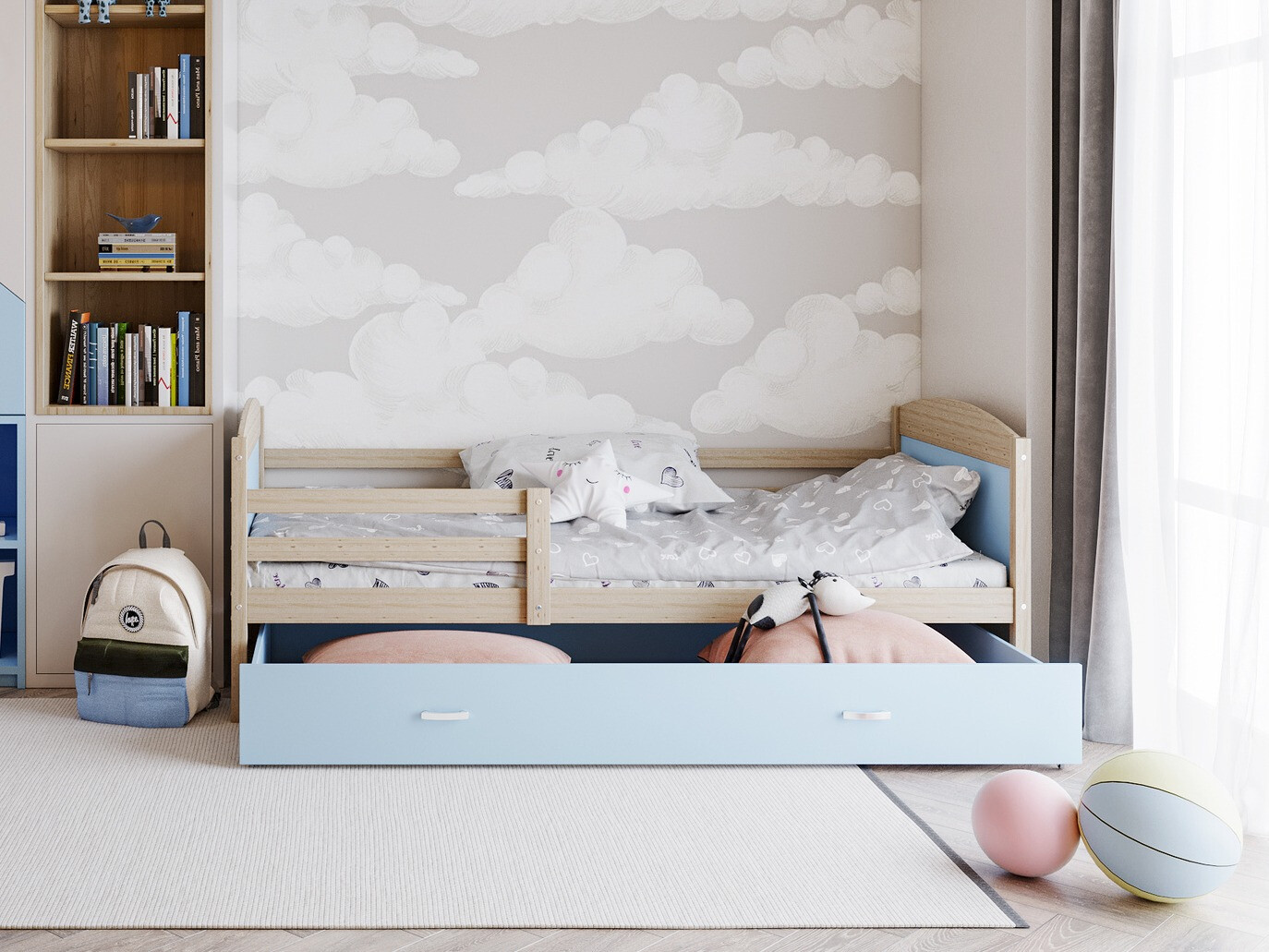 Bed Aurora 129 (Grenen)