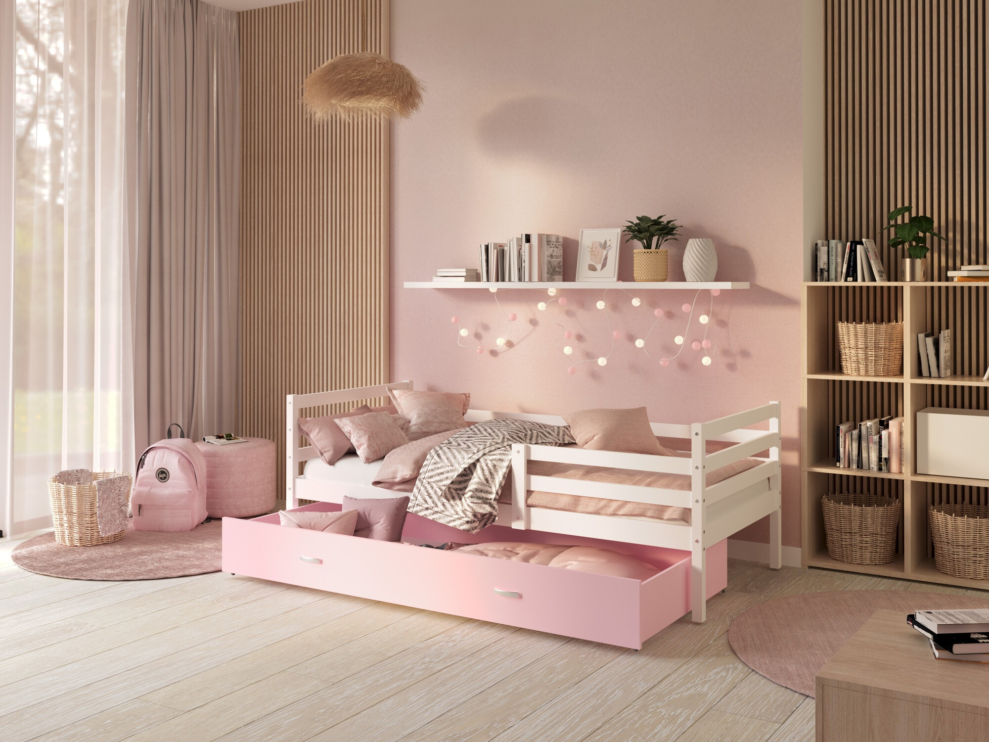 Bed Aurora 130 (Wit)