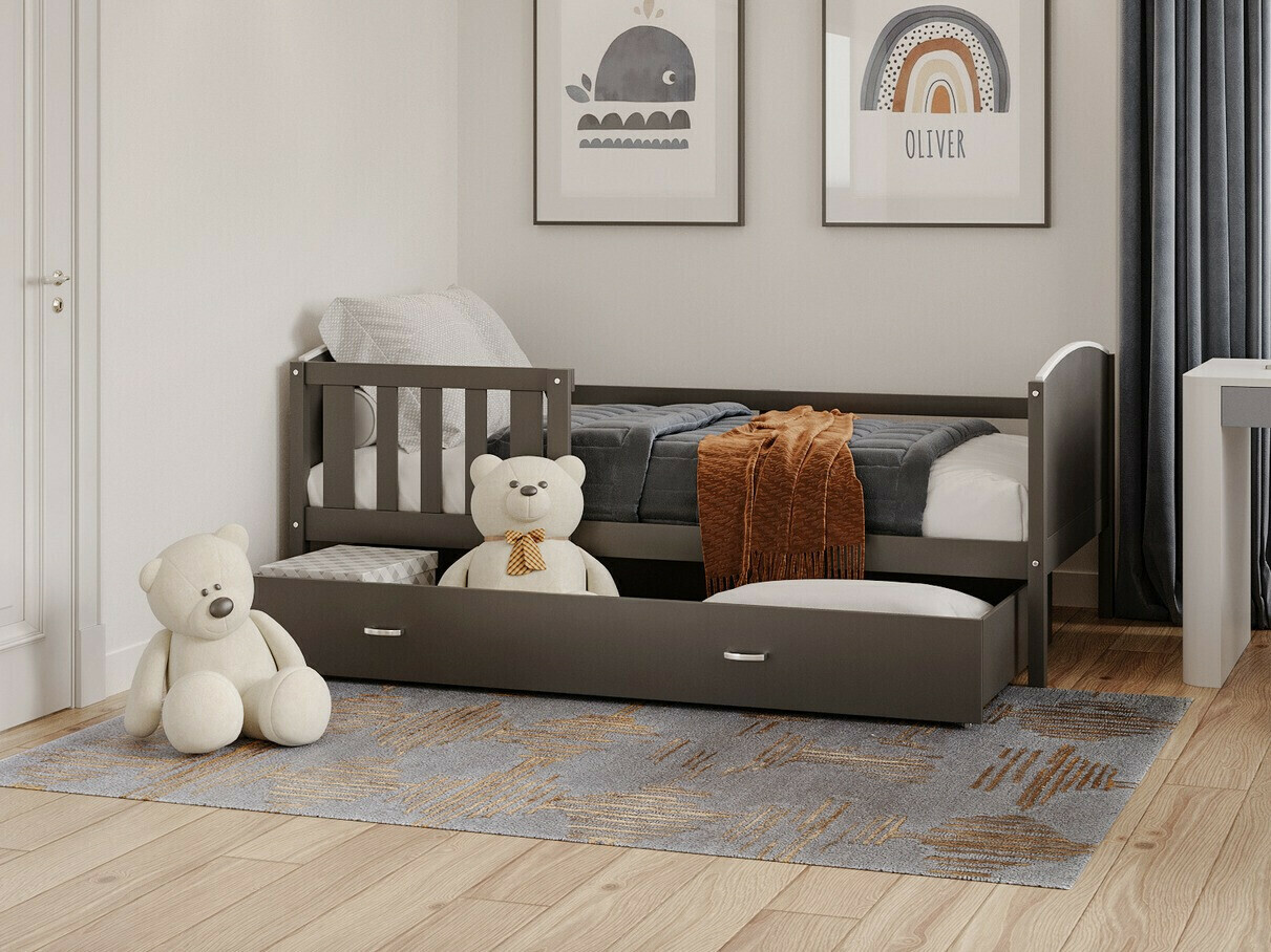 Bed Aurora 131 (Grijs)