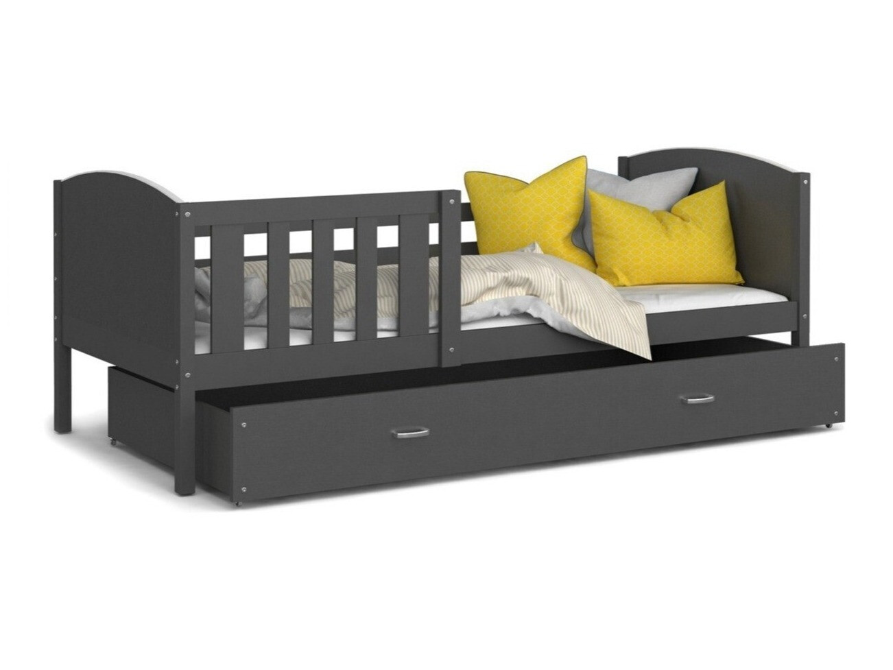 Bed Aurora 131 (Grijs)