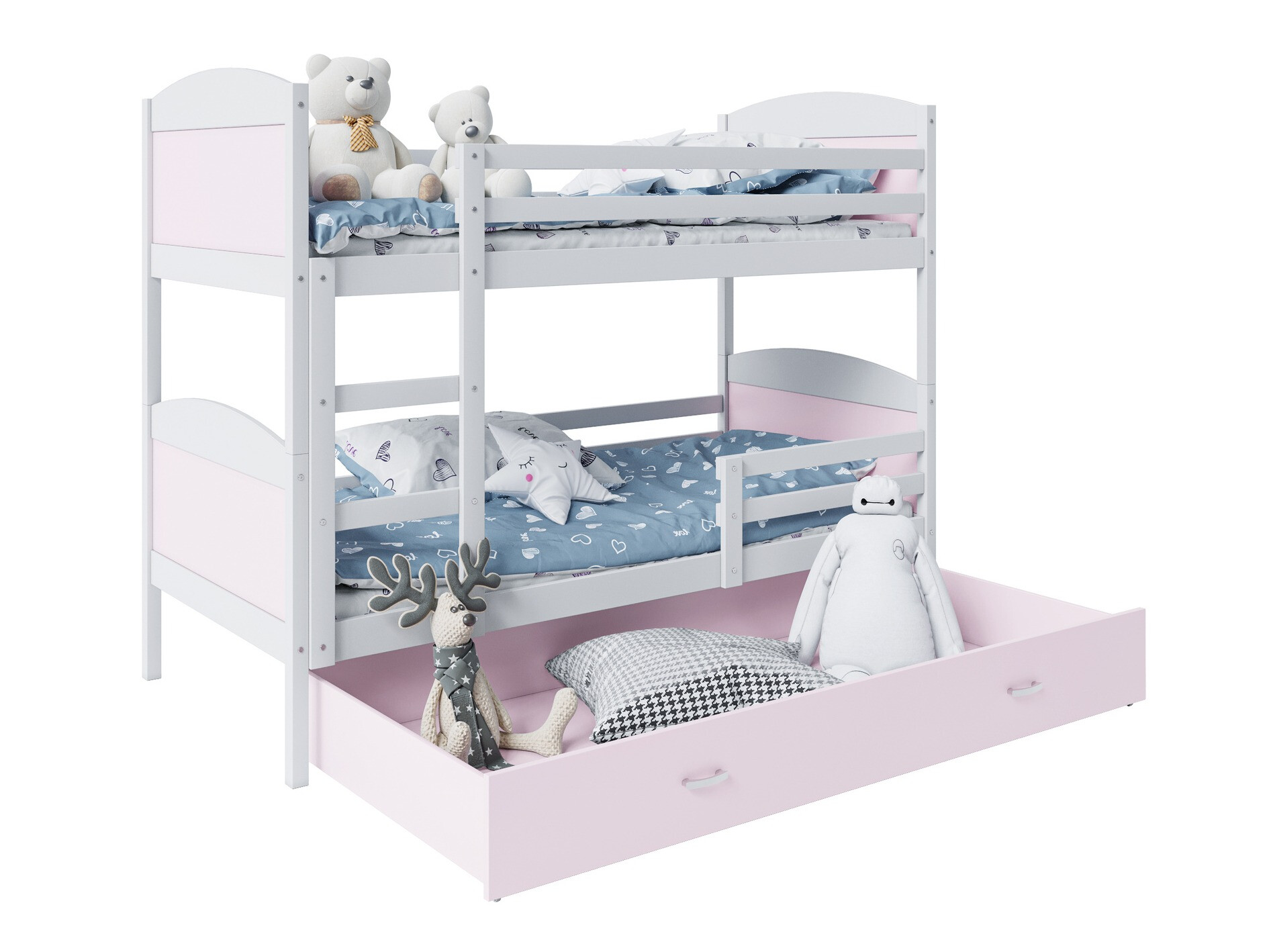 Stapelbed Aurora 102 (Wit)