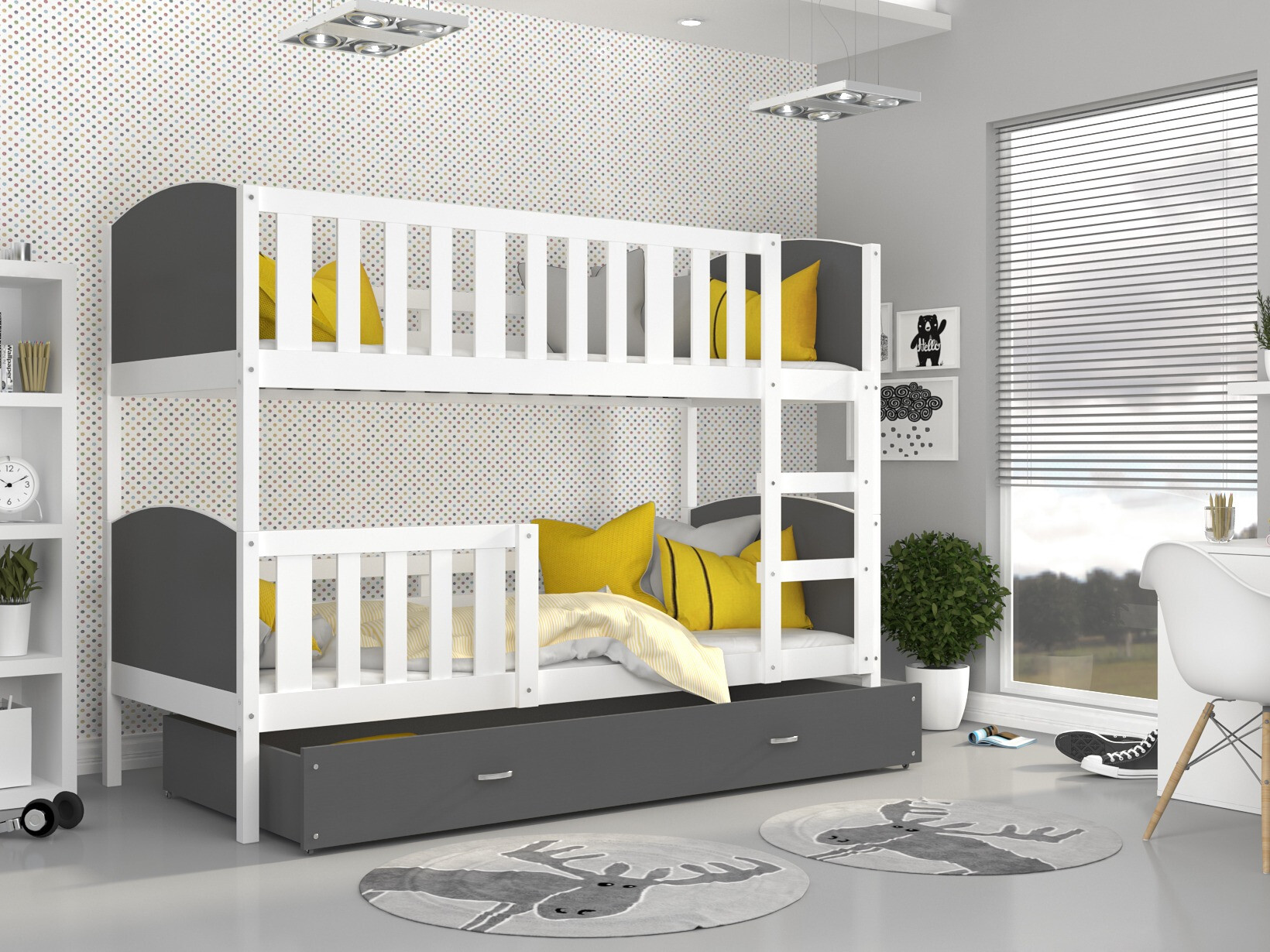 Stapelbed Aurora 113 (Wit)