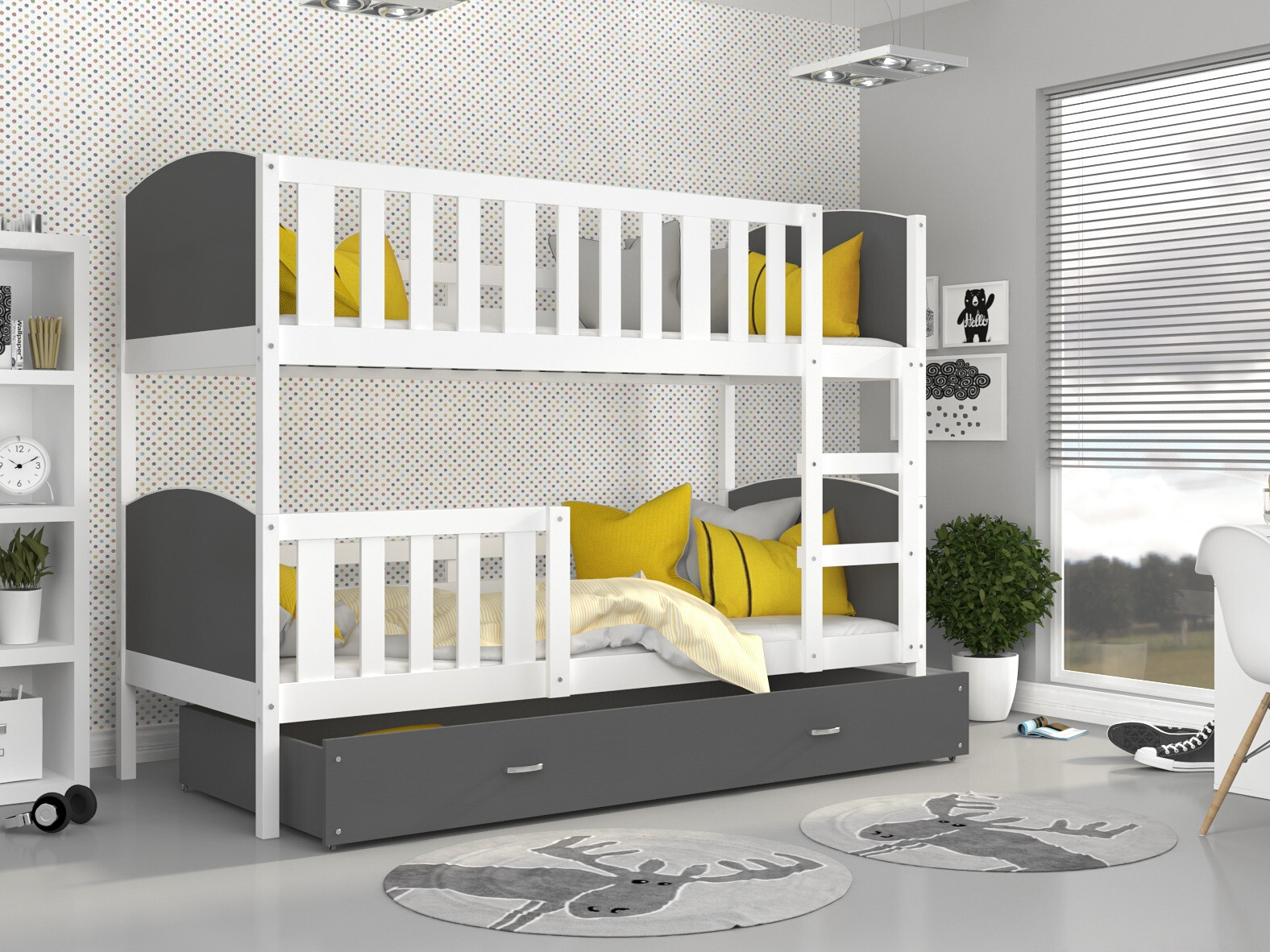 Stapelbed Aurora 113 (Wit)