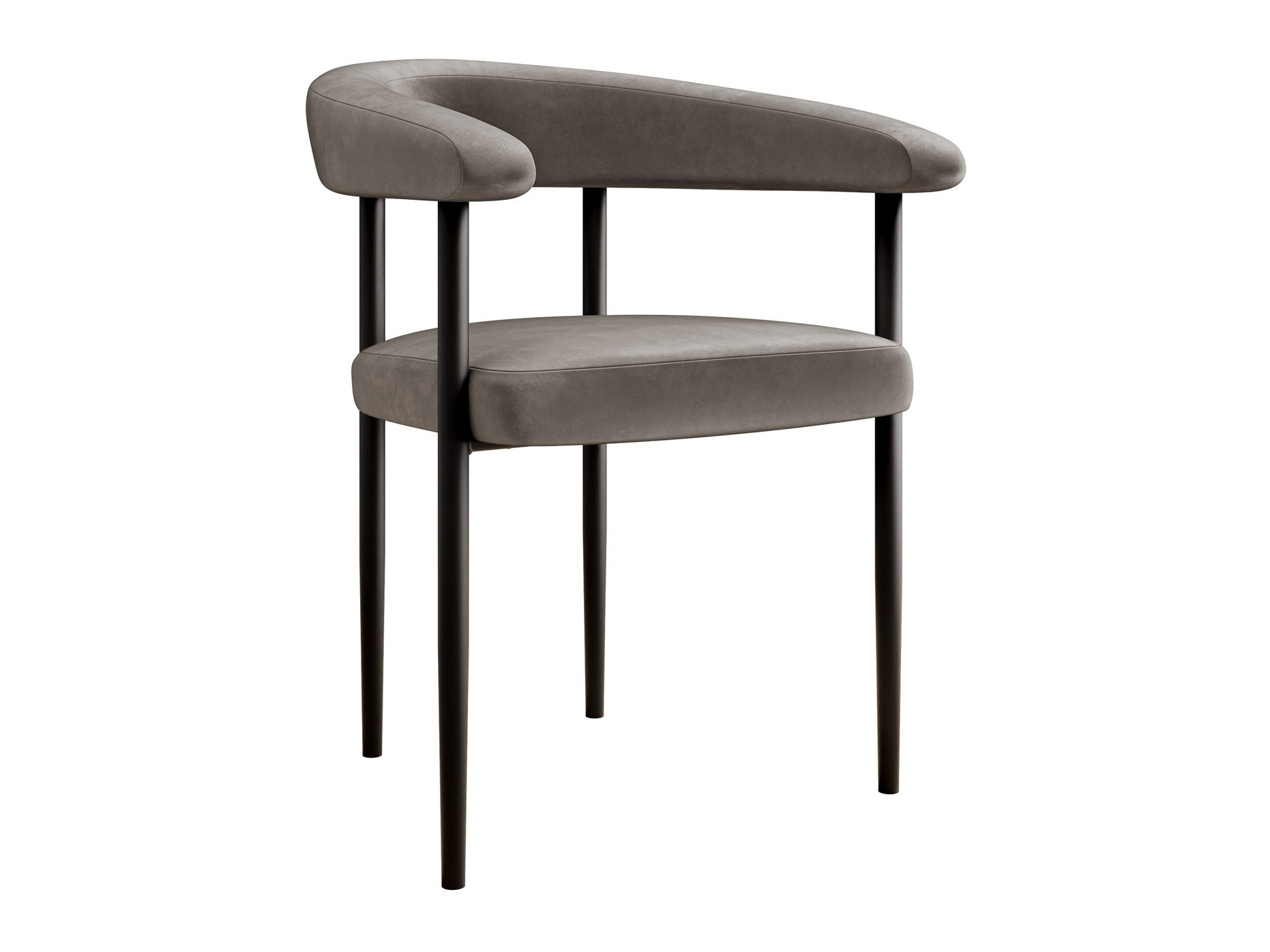 Stoel Jackson 110 (Zwart + Magic Velvet 2209)