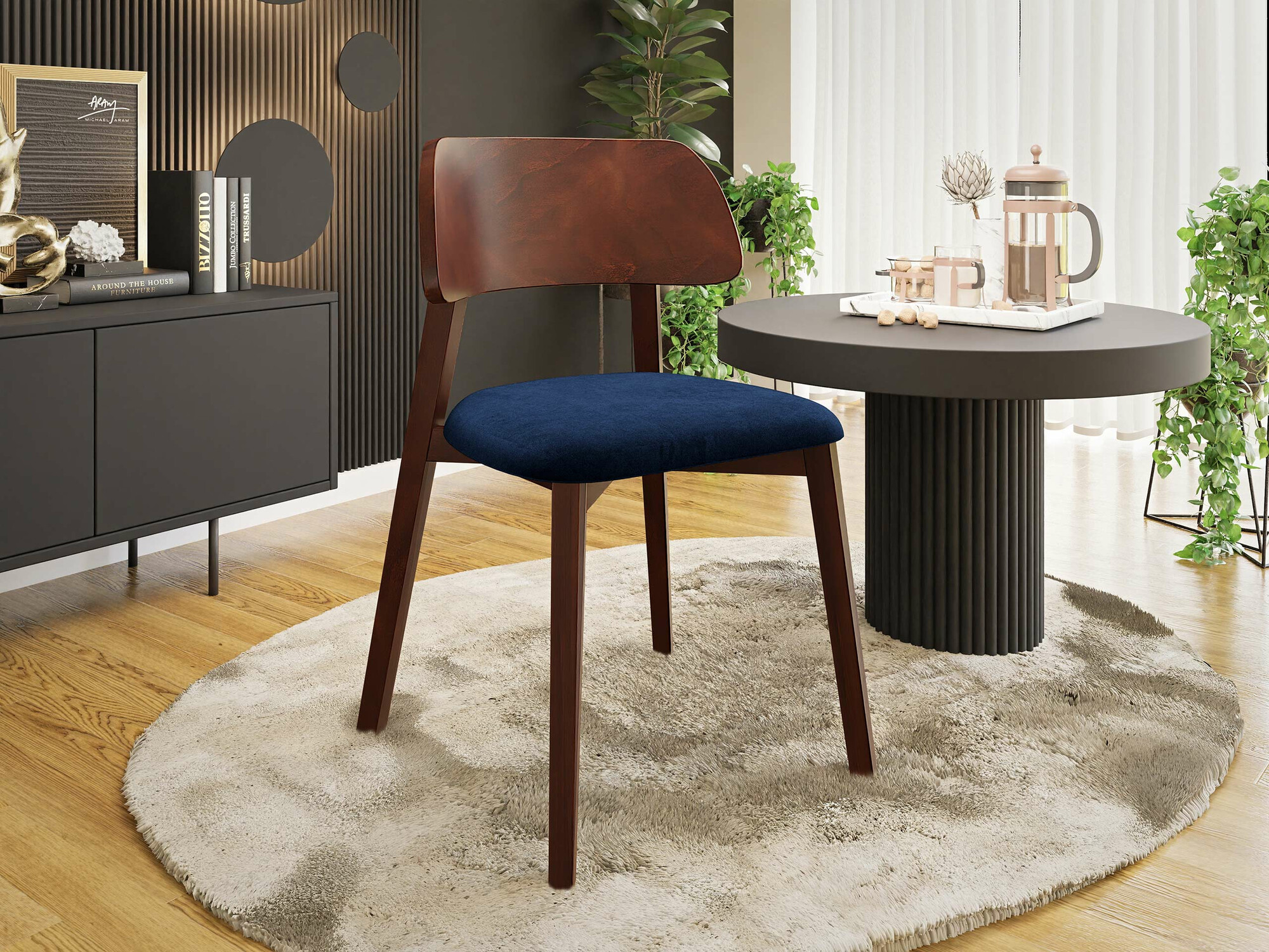 Stoel Jackson 112 (Notenhout)