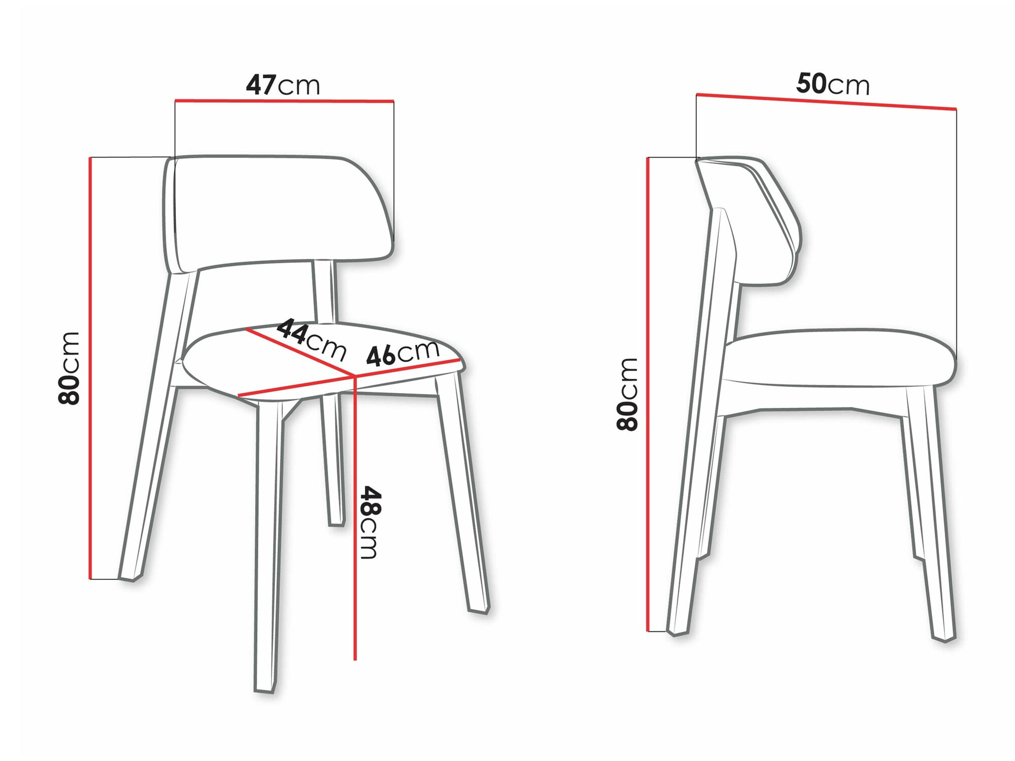 Stoel Jackson 112 (Notenhout)