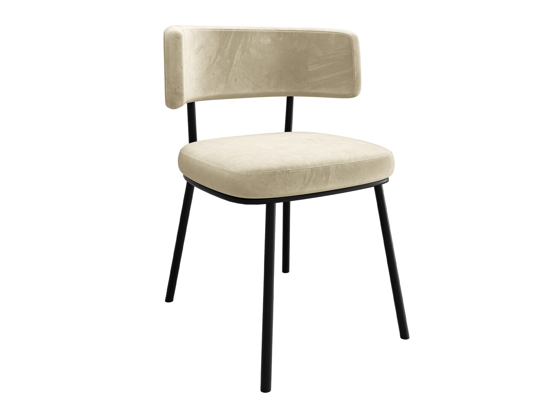 Stoel Jackson 114 (Zwart + Magic Velvet 2250)